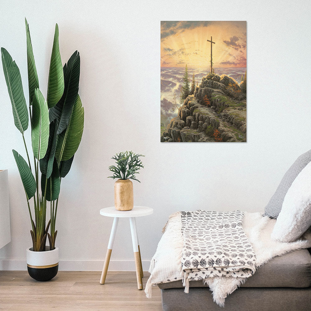 Thomas Kinkade Studios (Sunrise Cross) MightyPrint™ Wall Art MP17240318