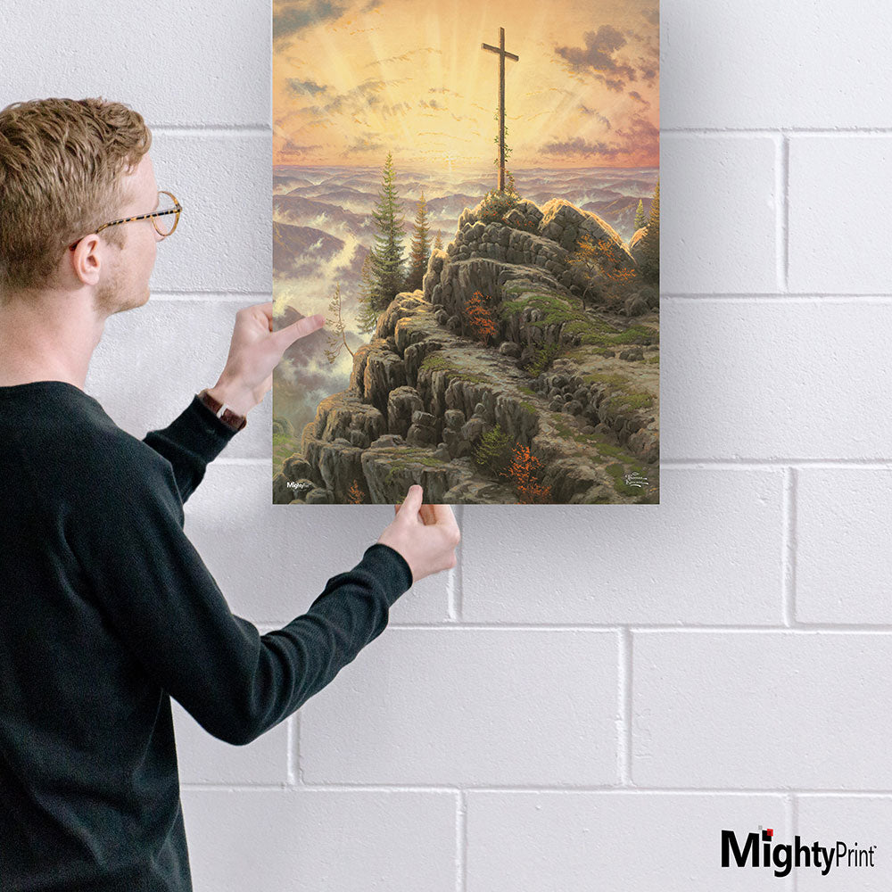 Thomas Kinkade Studios (Sunrise Cross) MightyPrint™ Wall Art MP17240318
