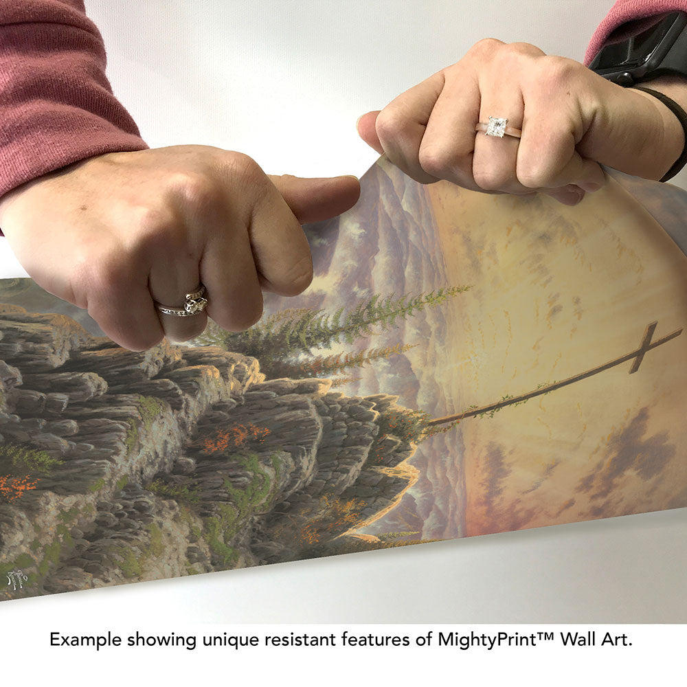Thomas Kinkade Studios (Sunrise Cross) MightyPrint™ Wall Art MP17240318