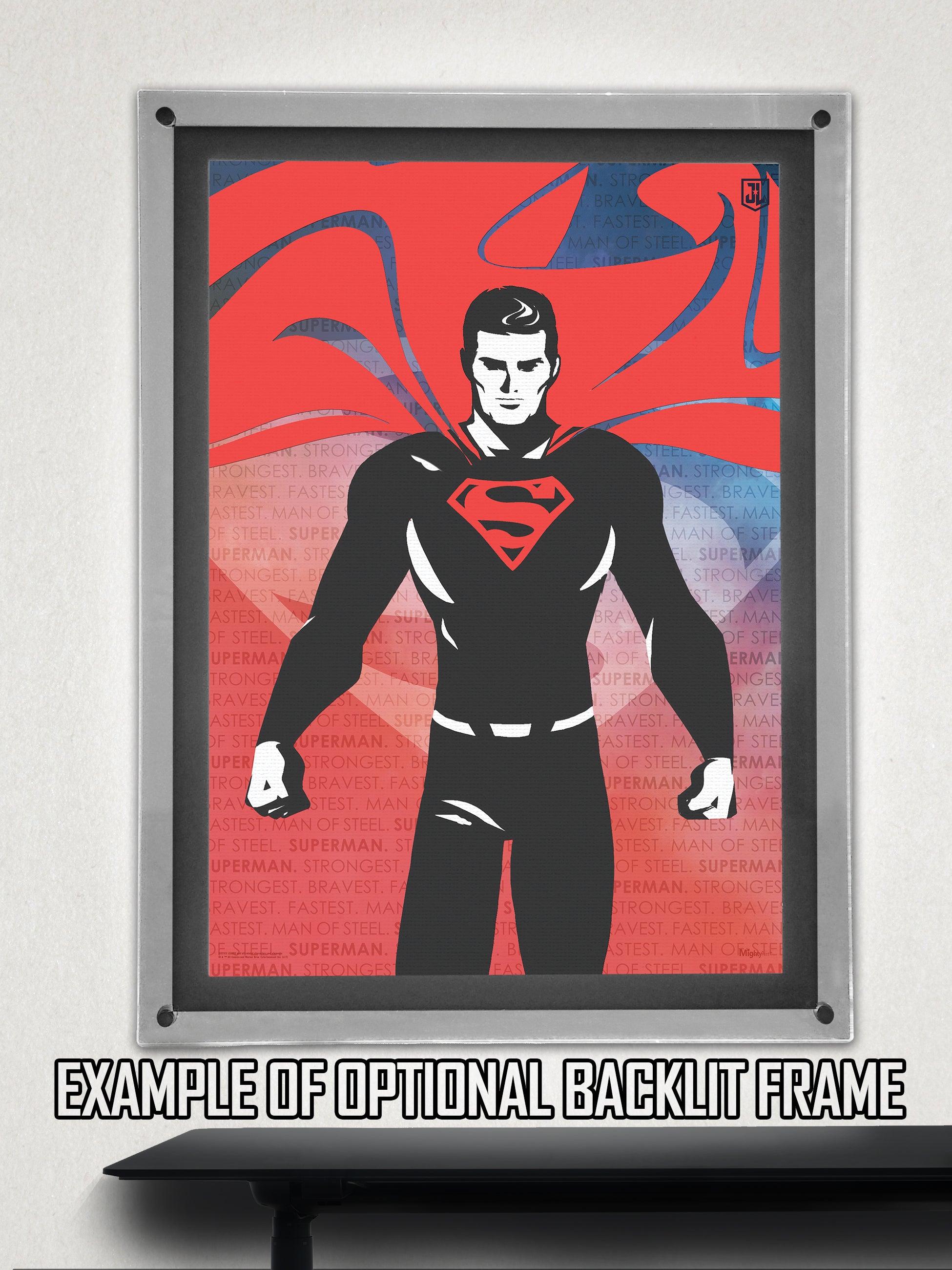 DC Comics (Superman - Words) MightyPrint™ Wall Art MP17240324