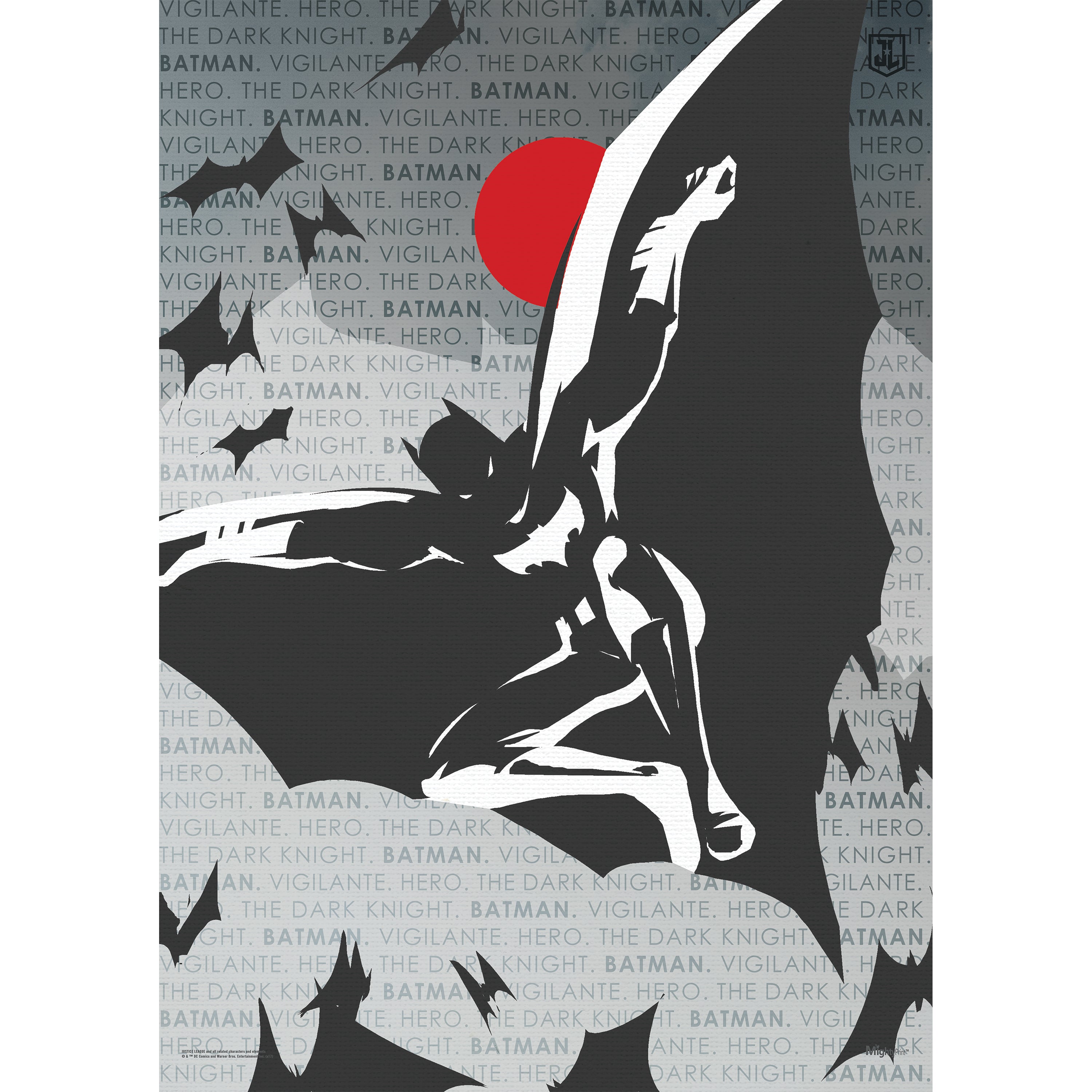 DC Comics (Batman - Words) MightyPrint™ Wall Art MP17240325