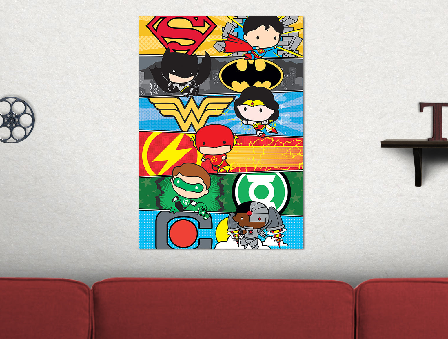 DC Comics (Justice League - Cartoon) MightyPrint™ Wall Art MP17240330