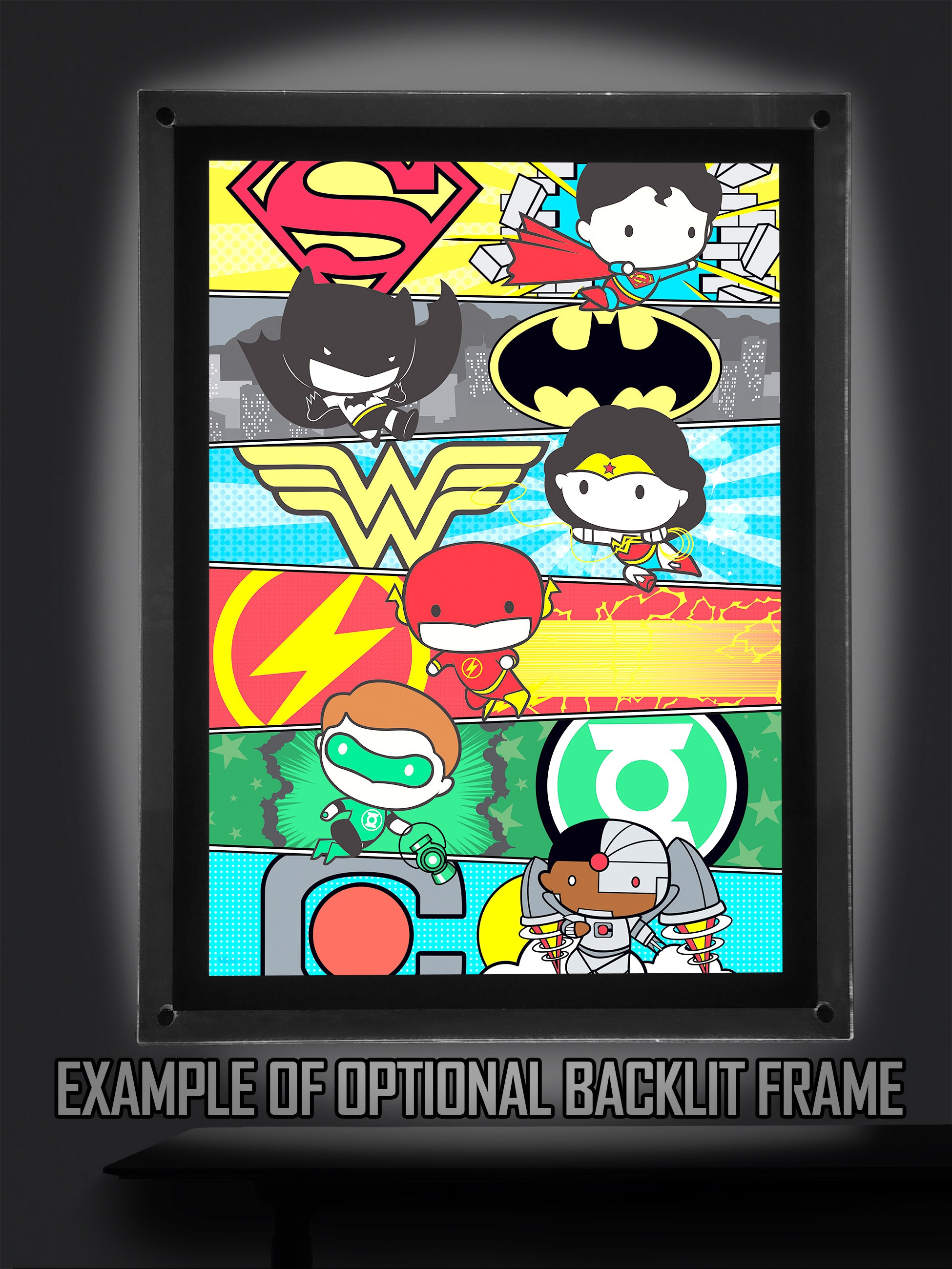 DC Comics (Justice League - Cartoon) MightyPrint™ Wall Art MP17240330