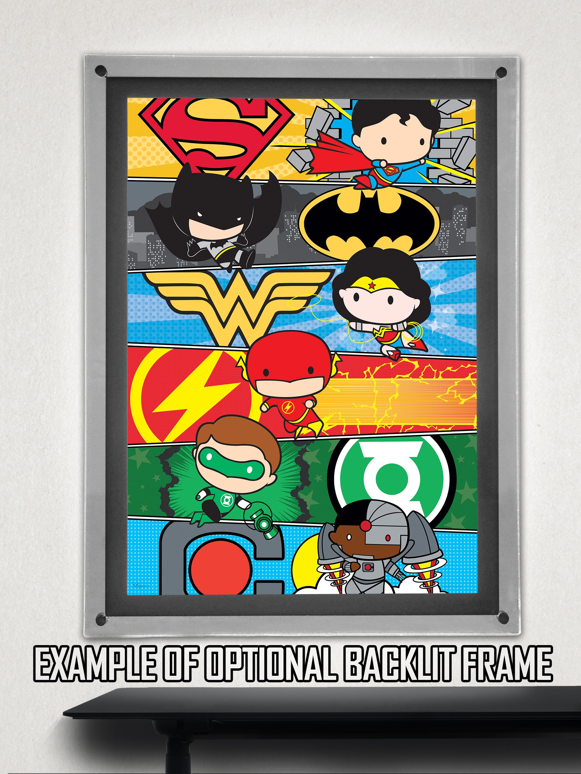 DC Comics (Justice League - Cartoon) MightyPrint™ Wall Art MP17240330