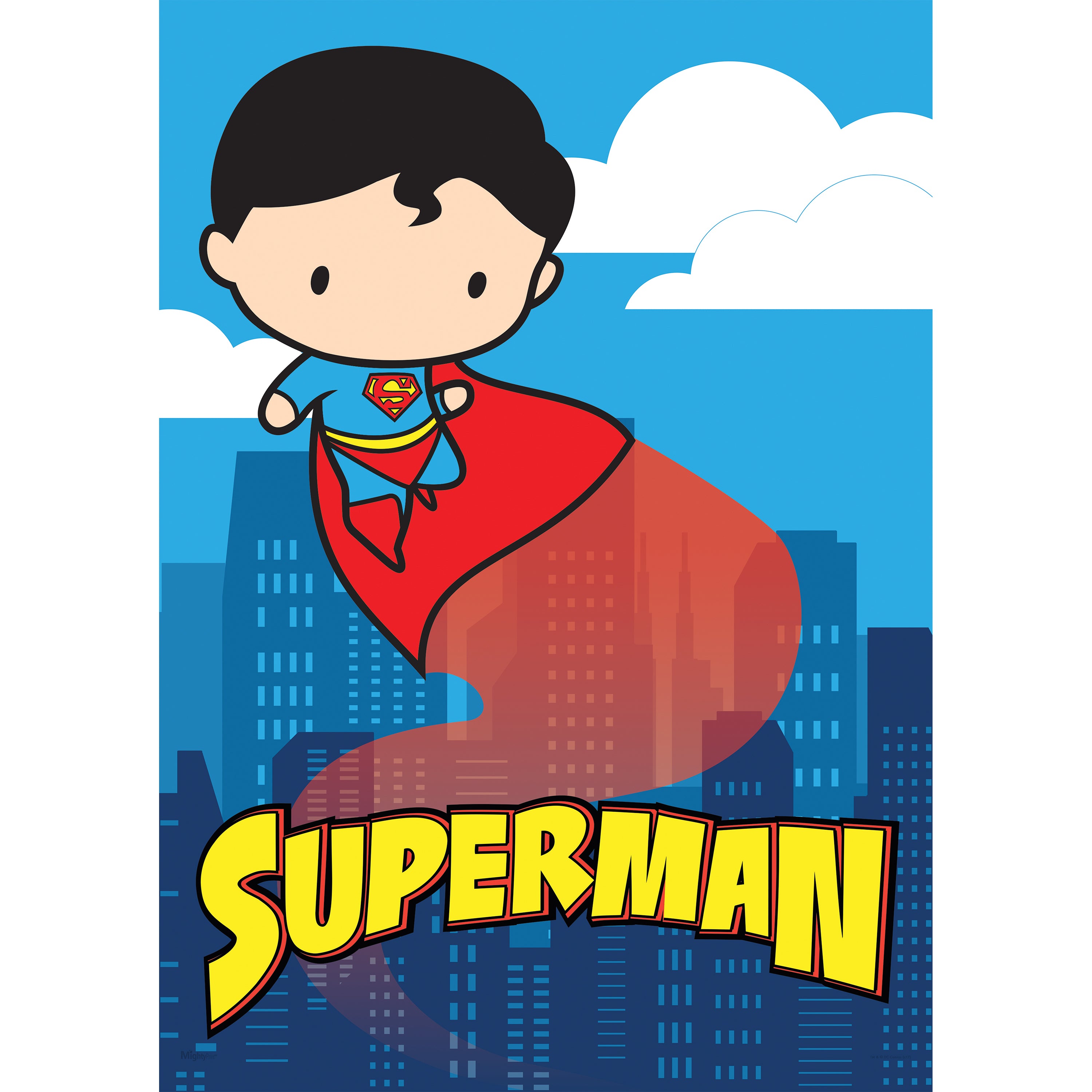DC Comics (Superman - Cartoon) MightyPrint™ Wall Art MP17240332