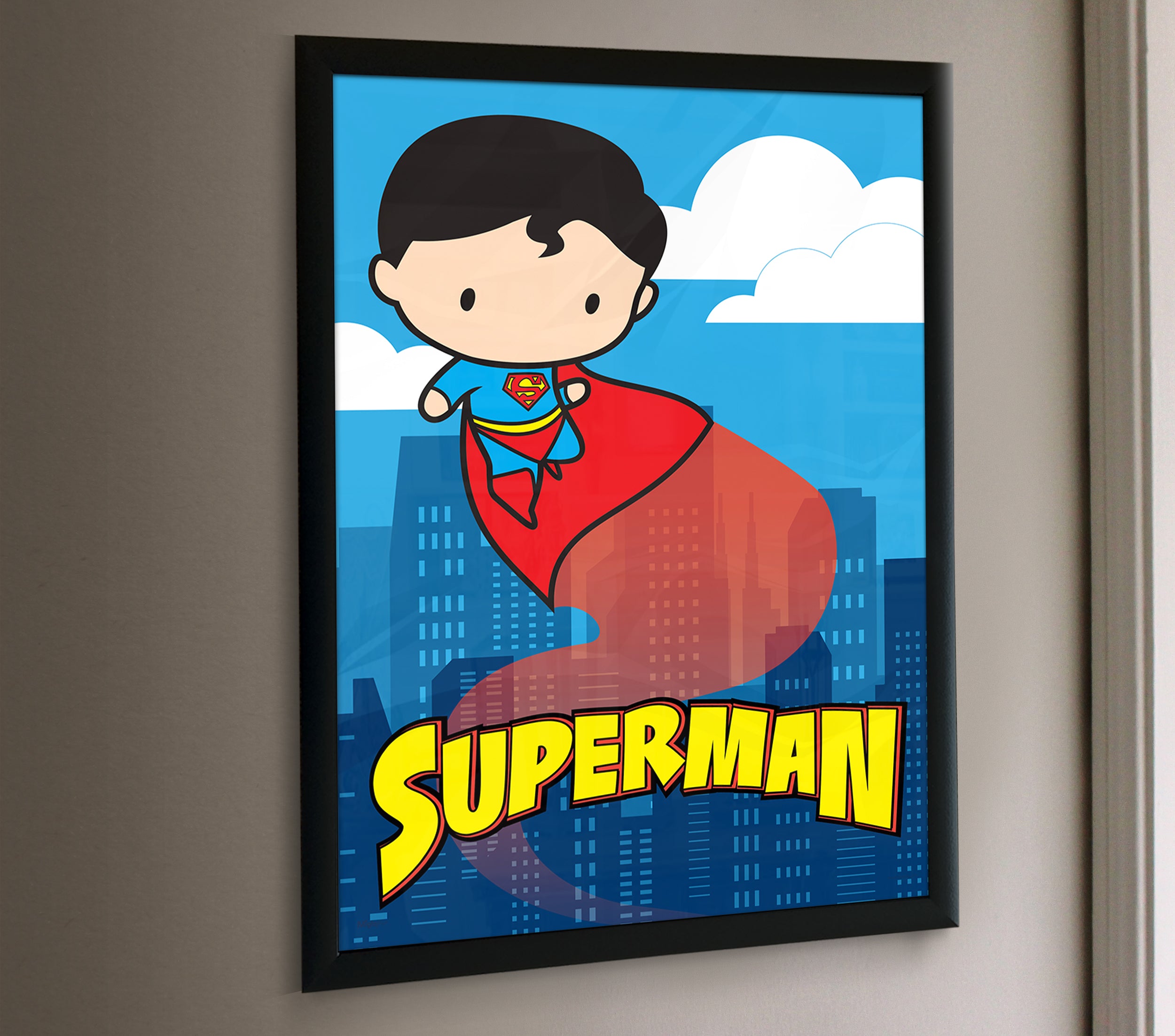 DC Comics (Superman - Cartoon) MightyPrint™ Wall Art MP17240332