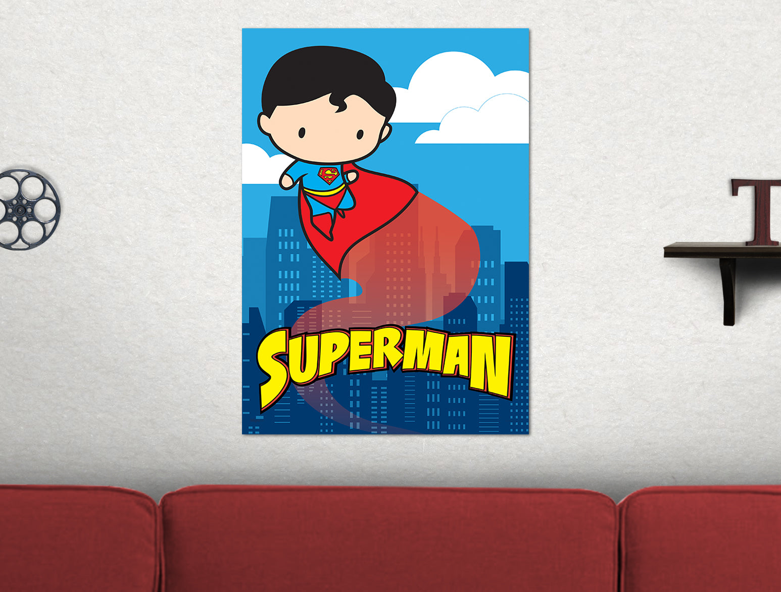 DC Comics (Superman - Cartoon) MightyPrint™ Wall Art MP17240332