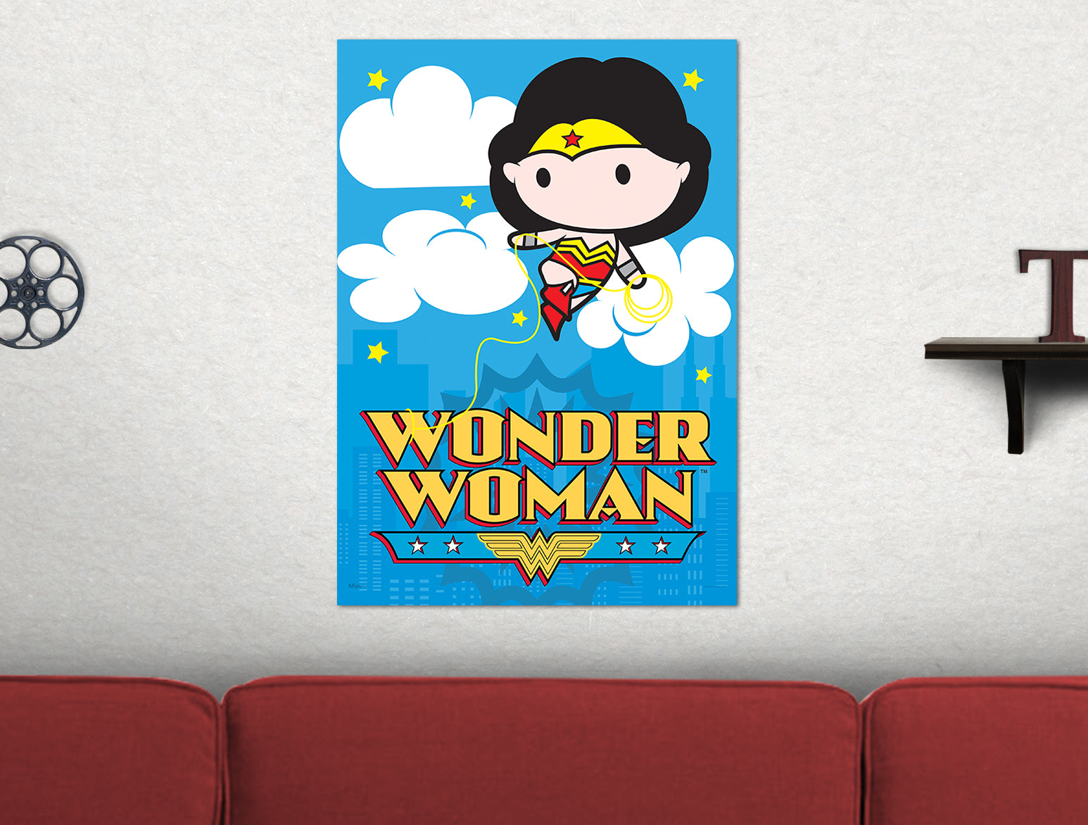 DC Comics (Wonder Woman - Cartoon) MightyPrint™ Wall Art MP17240333