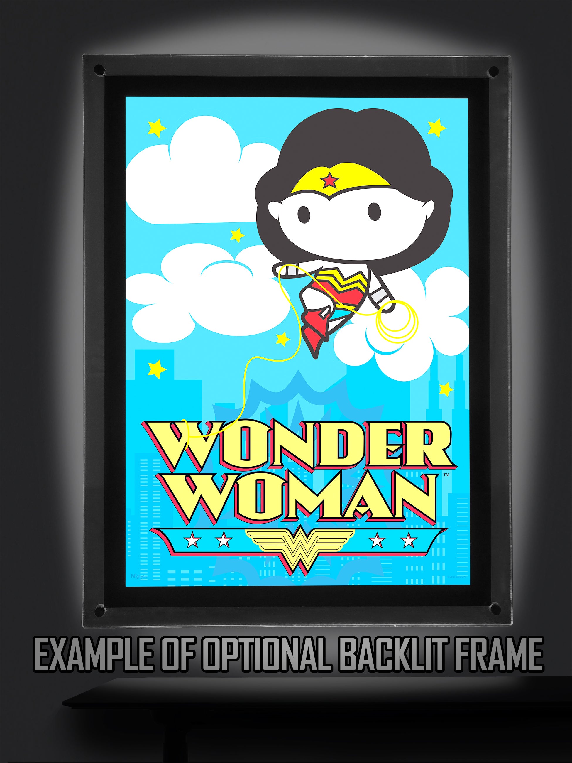 DC Comics (Wonder Woman - Cartoon) MightyPrint™ Wall Art MP17240333