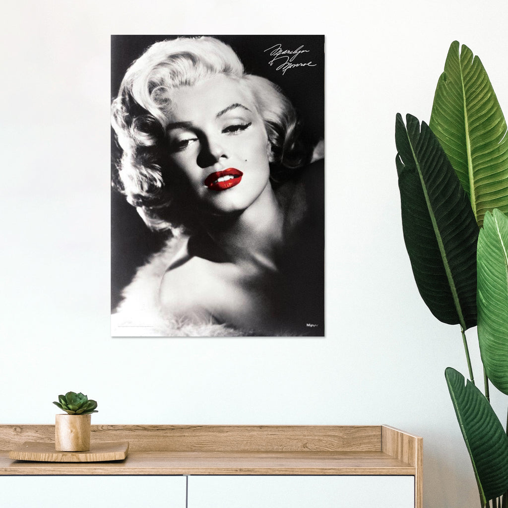 Marilyn Monroe (Red Lips) MightyPrint™ Wall Art MP17240369