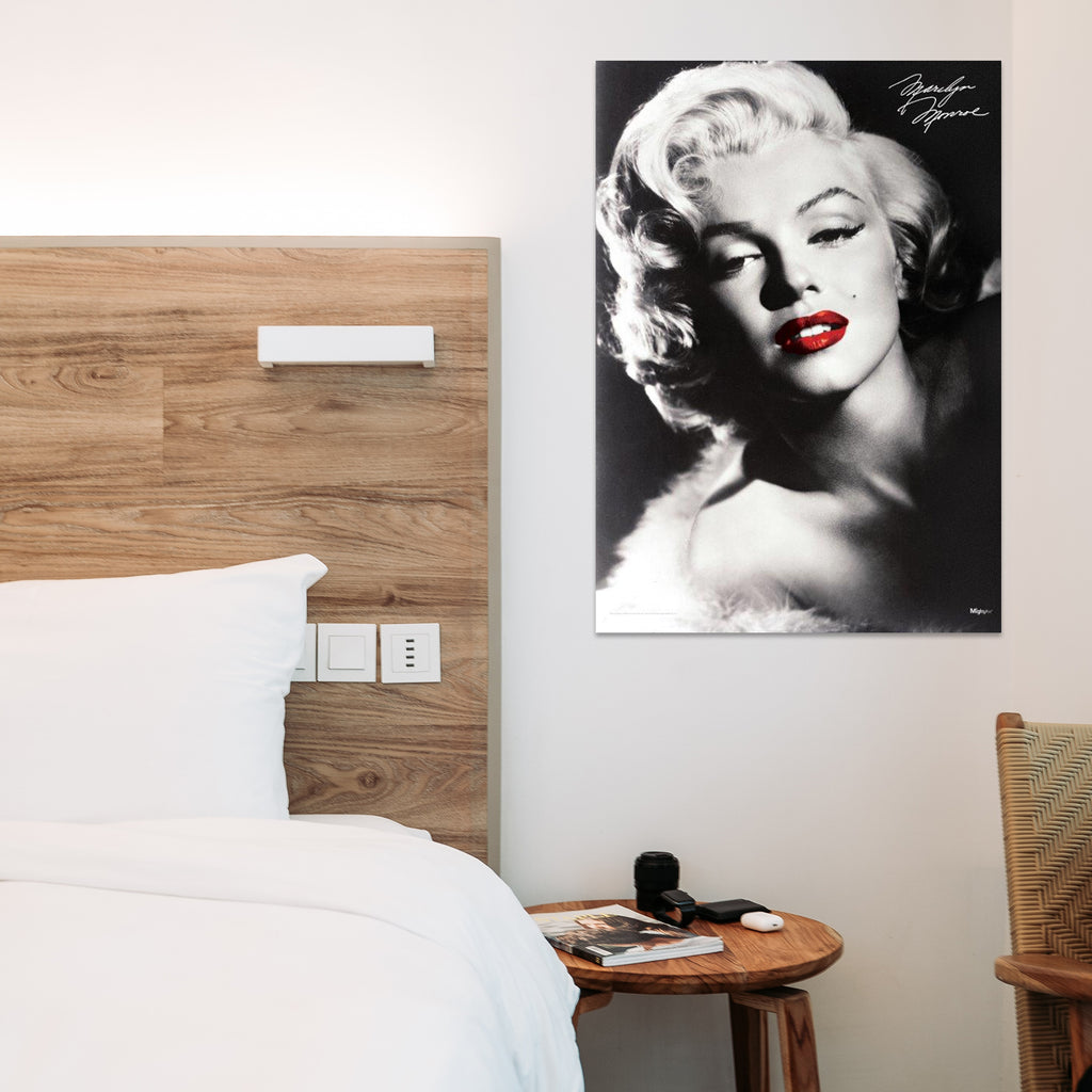 Marilyn Monroe (Red Lips) MightyPrint™ Wall Art MP17240369