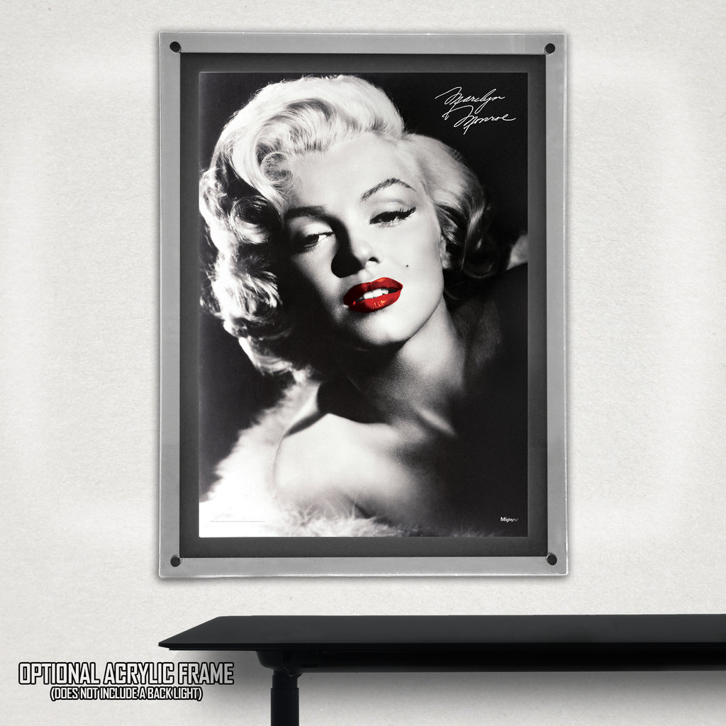 Marilyn Monroe (Red Lips) MightyPrint™ Wall Art MP17240369