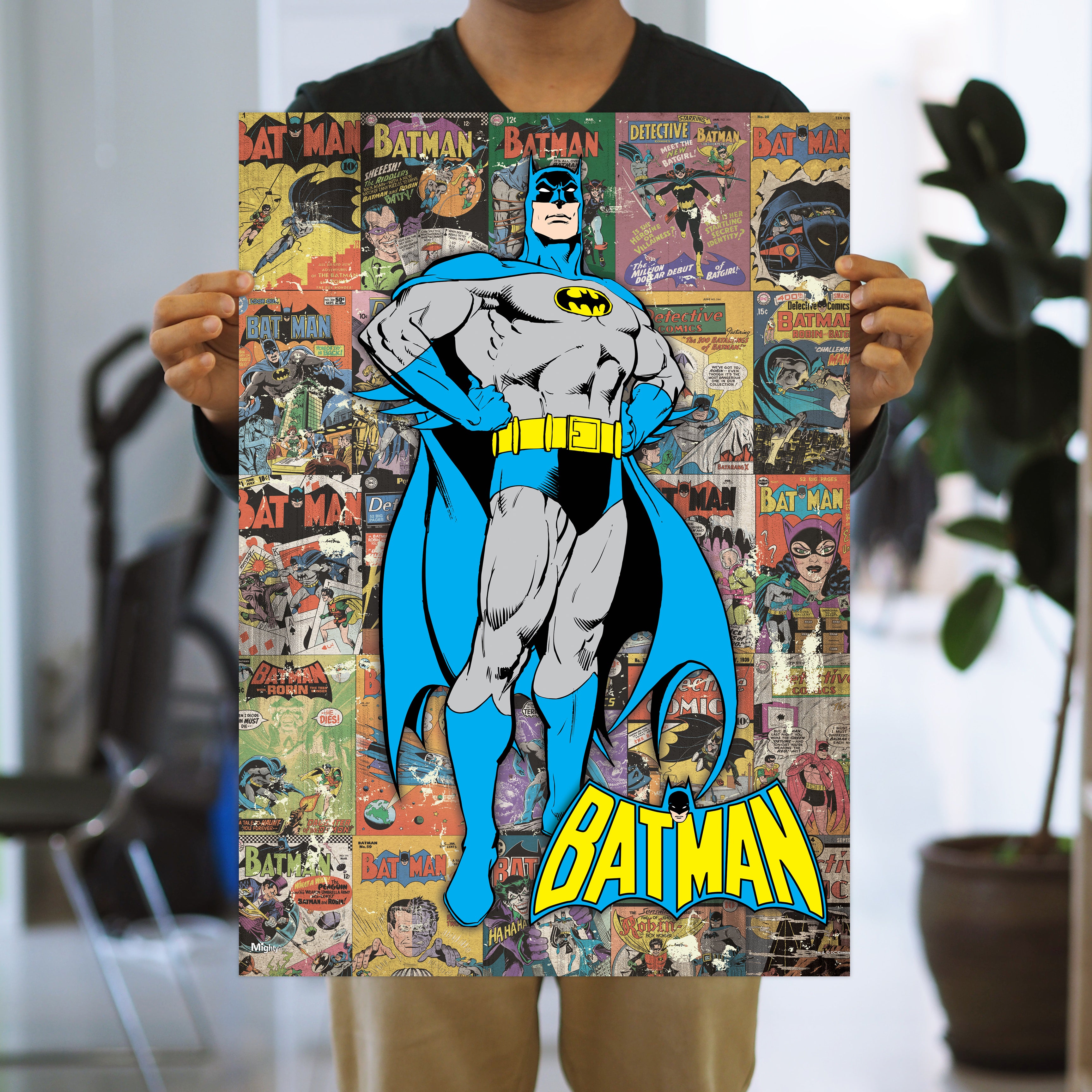 DC Comics (Batman - Comic Collage) MightyPrint™ Wall Art MP17240371