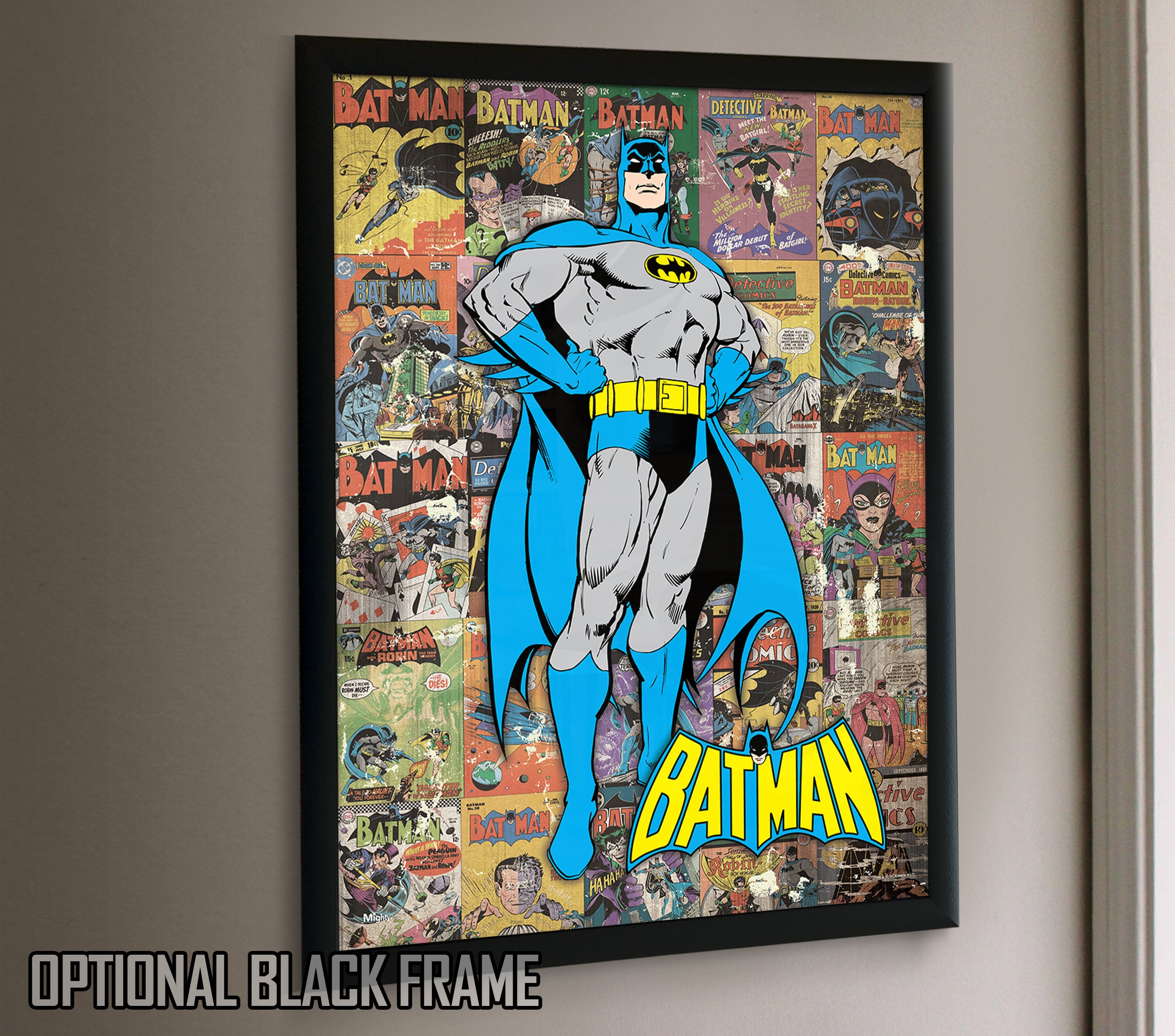 DC Comics (Batman - Comic Collage) MightyPrint™ Wall Art MP17240371
