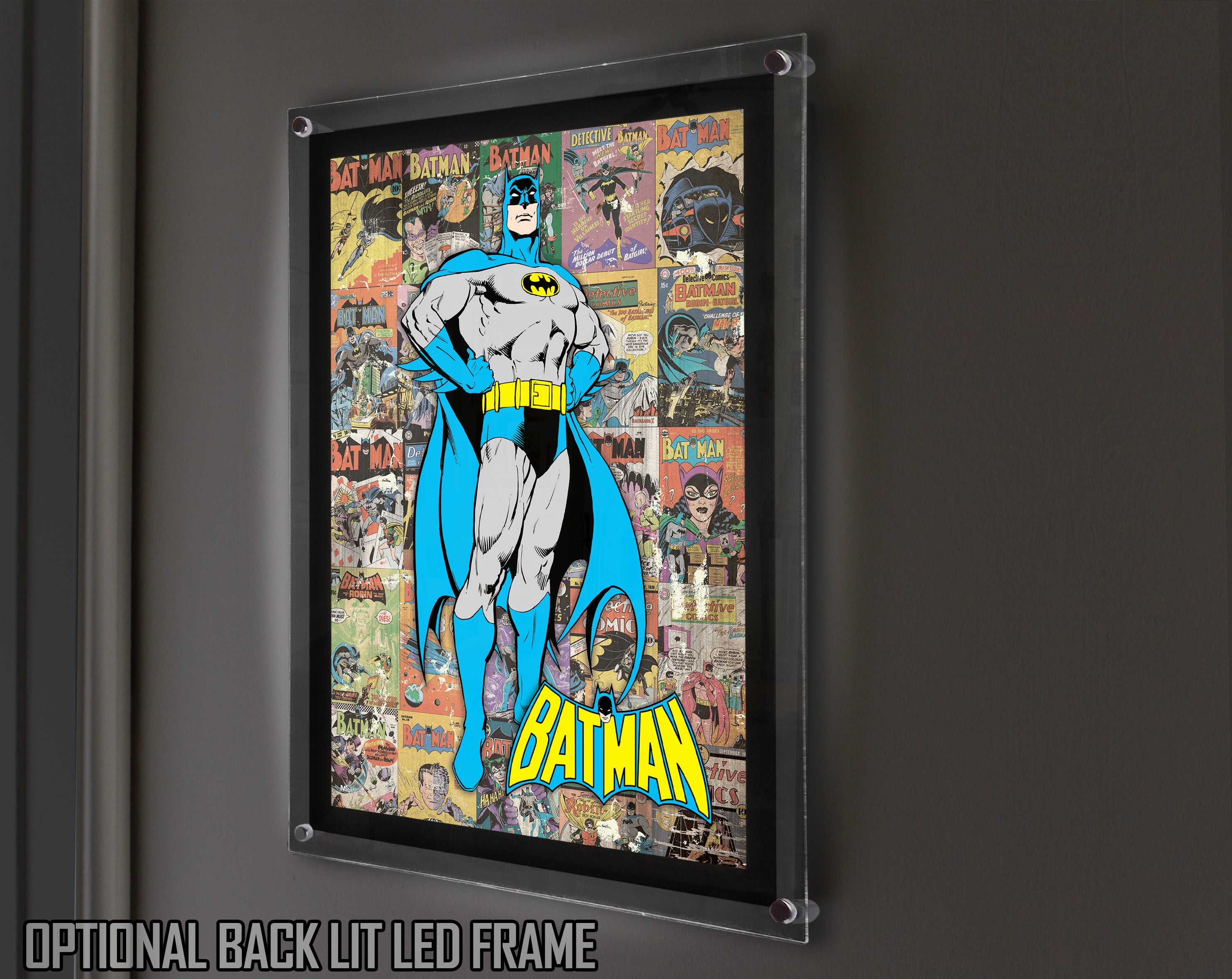 DC Comics (Batman - Comic Collage) MightyPrint™ Wall Art MP17240371