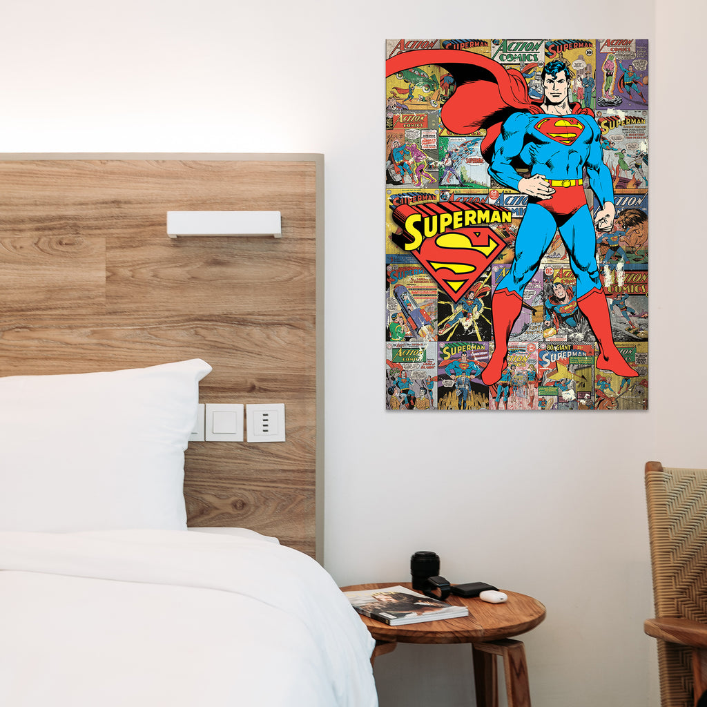 DC Comics (Superman - Comic Collage) MightyPrint™ Wall Art MP17240373