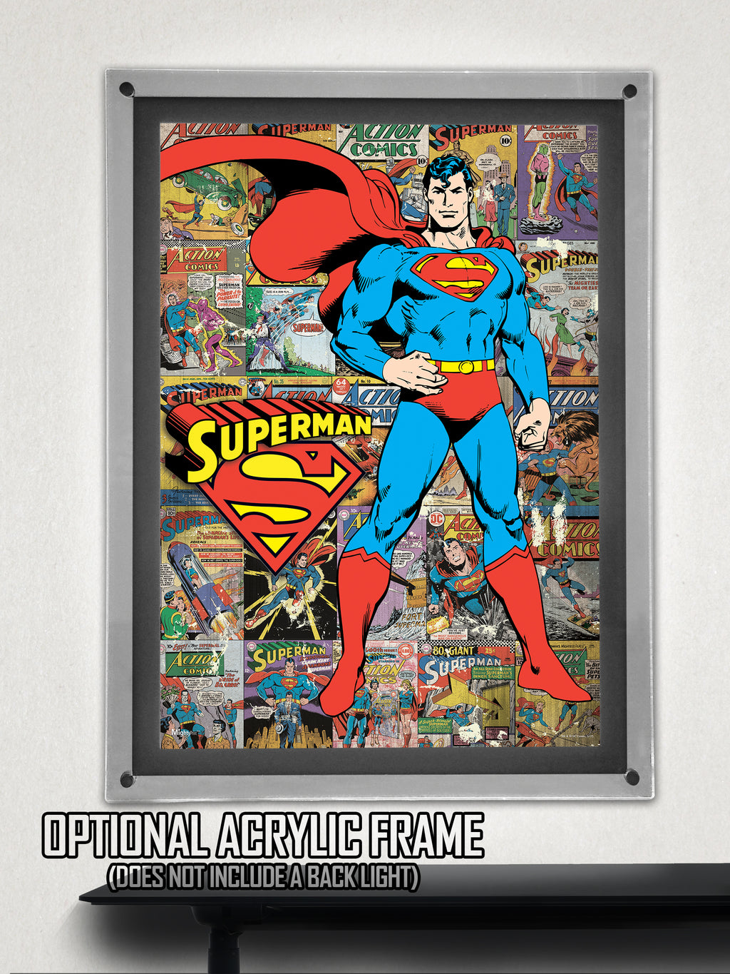 DC Comics (Superman - Comic Collage) MightyPrint™ Wall Art MP17240373