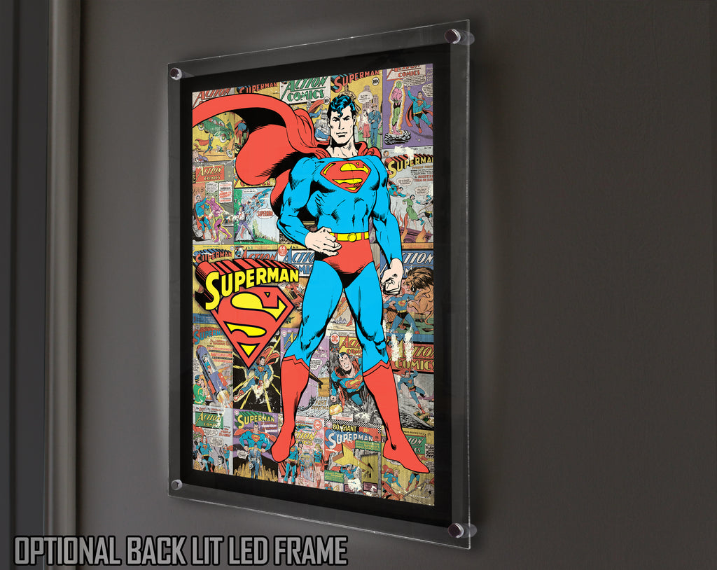 DC Comics (Superman - Comic Collage) MightyPrint™ Wall Art MP17240373