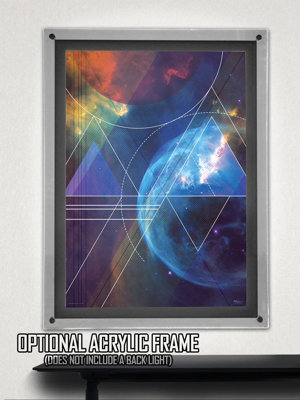 Minimalist Geometric Galaxy (Circles) MightyPrint™ Wall Art MP17240383