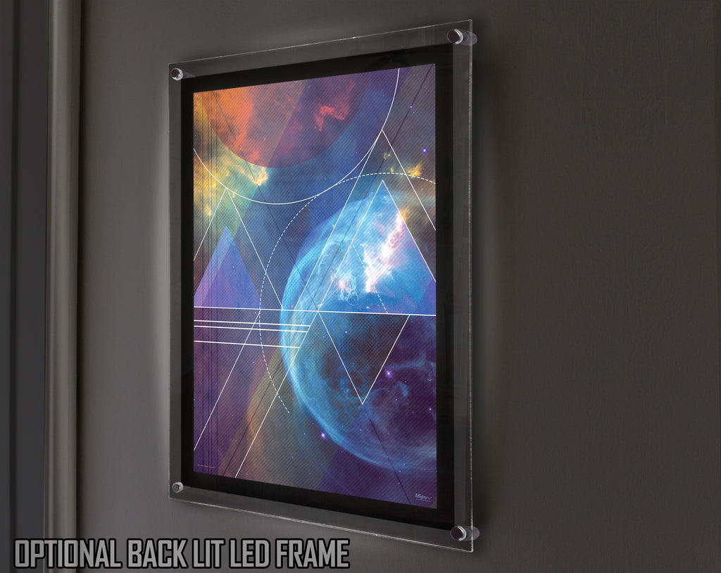 Minimalist Geometric Galaxy (Circles) MightyPrint™ Wall Art MP17240383