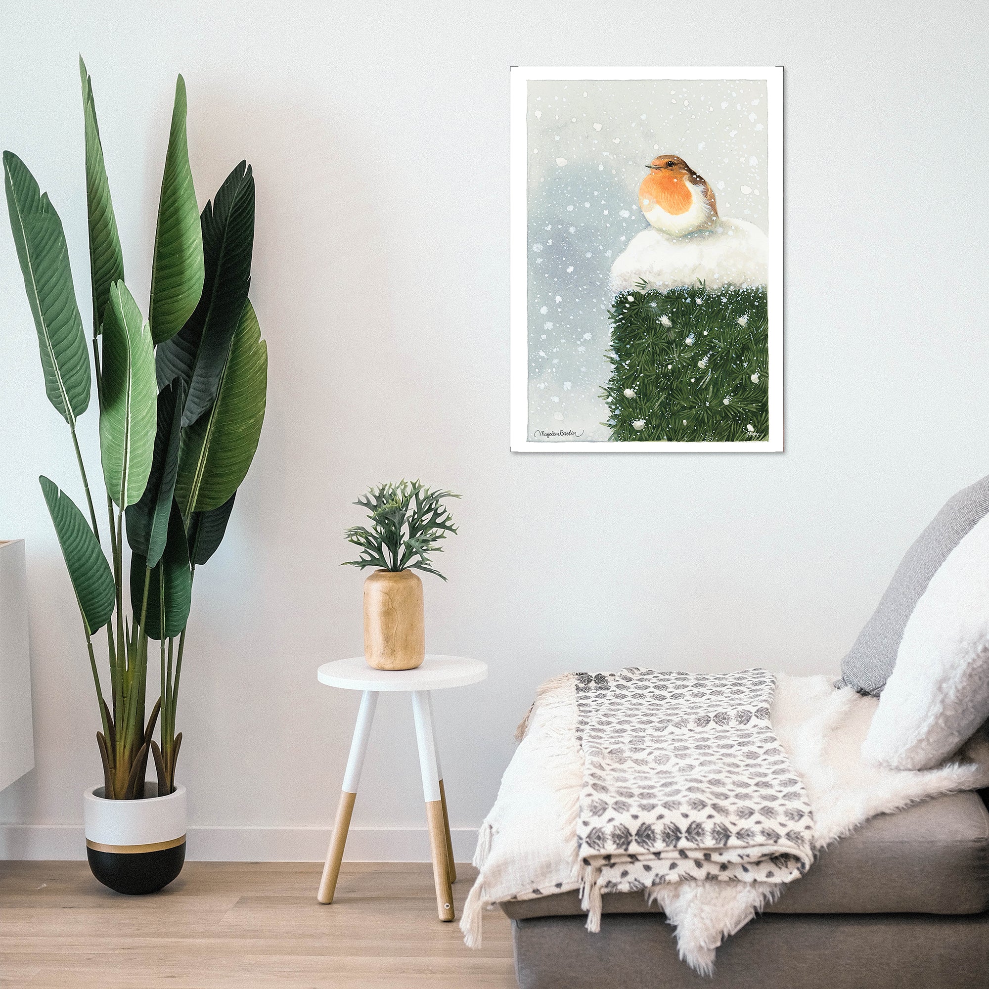 Marjolein Bastin (Red Breasted Robin) MightyPrint™ Wall Art MP17240396