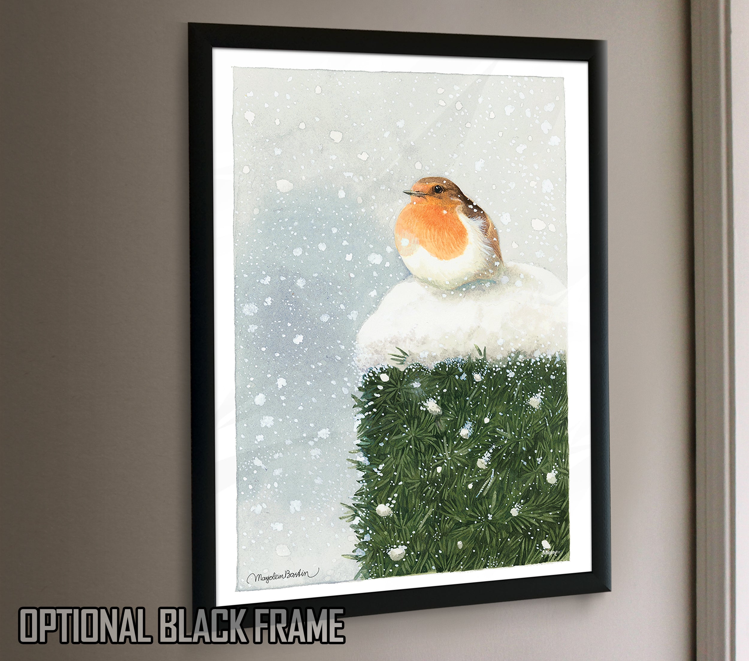 Marjolein Bastin (Red Breasted Robin) MightyPrint™ Wall Art MP17240396