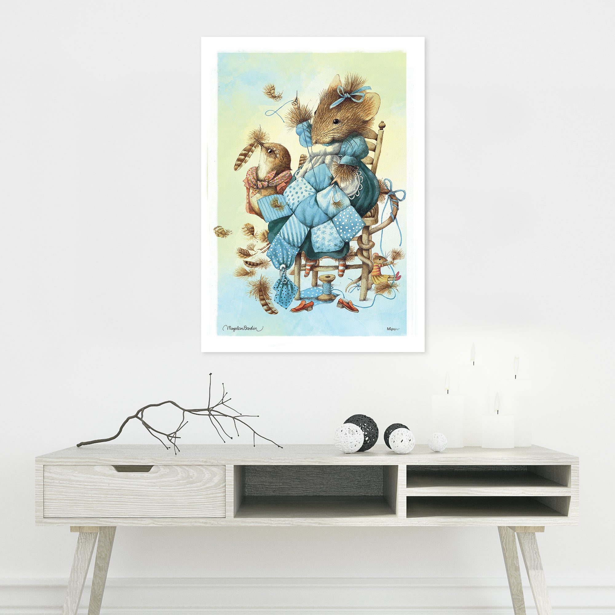 Marjolein Bastin (Vera the Mouse and the Sewing Quilt) MightyPrint™ Wall Art MP17240398