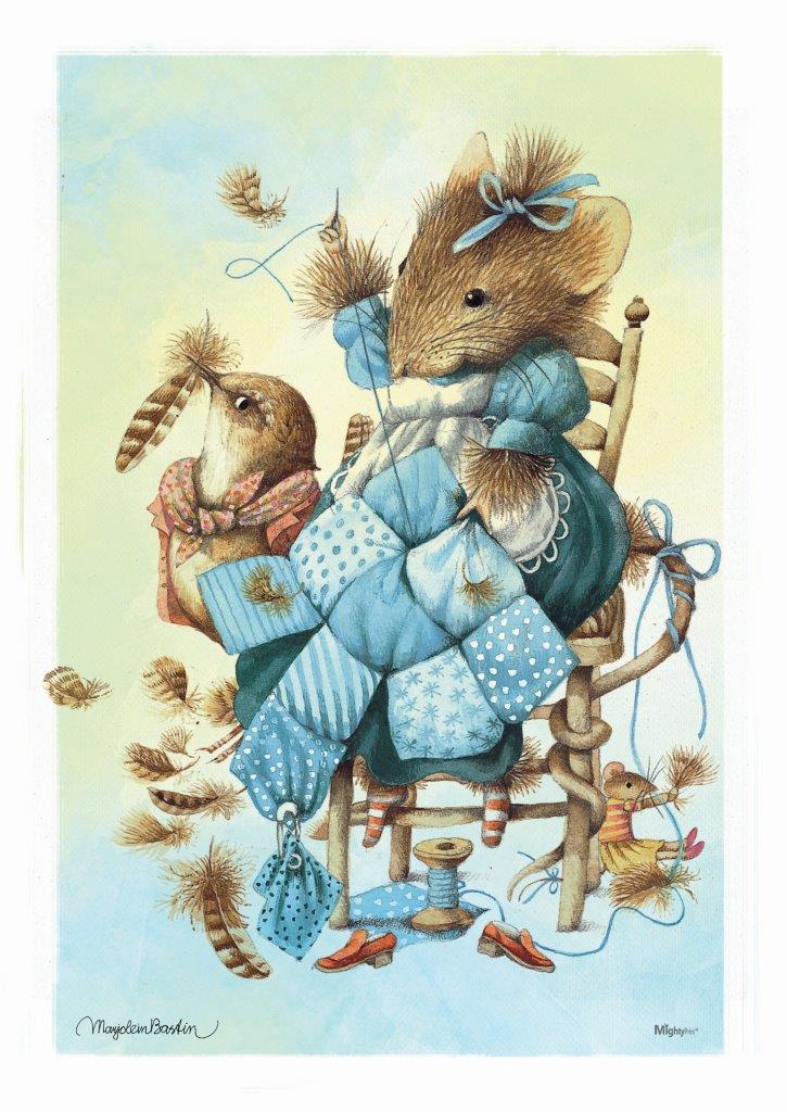 Marjolein Bastin (Vera the Mouse and the Sewing Quilt) MightyPrint™ Wall Art MP17240398