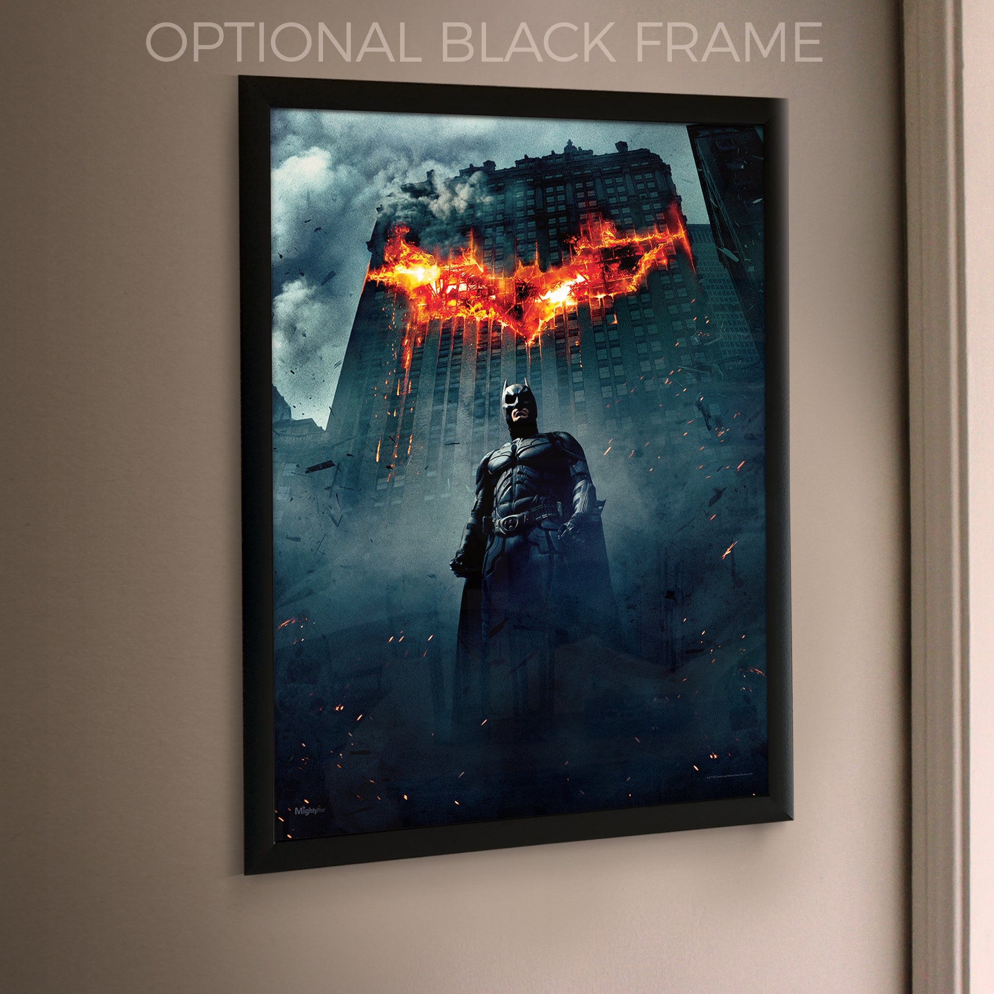 The Dark Knight Trilogy (Burning Bat) MightyPrint™ MP17240410