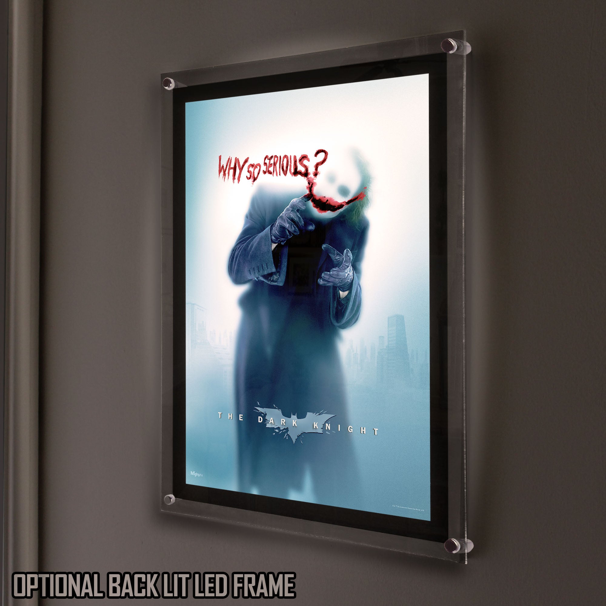The Dark Knight Trilogy (Why So Serious) MightyPrint™ Wall Art MP17240411