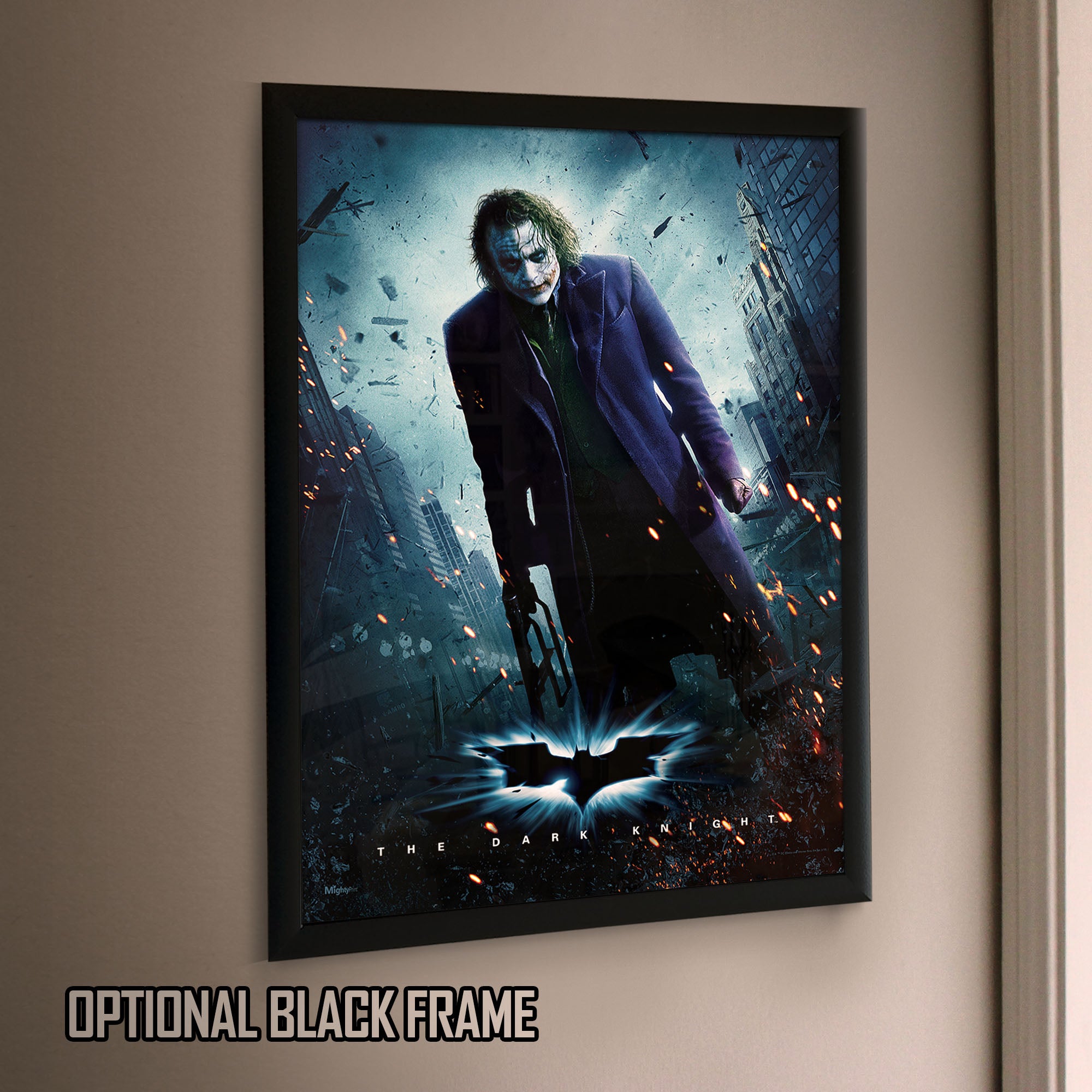 The Dark Knight Trilogy (Everything Burns) MightyPrint™ Wall Art MP17240412