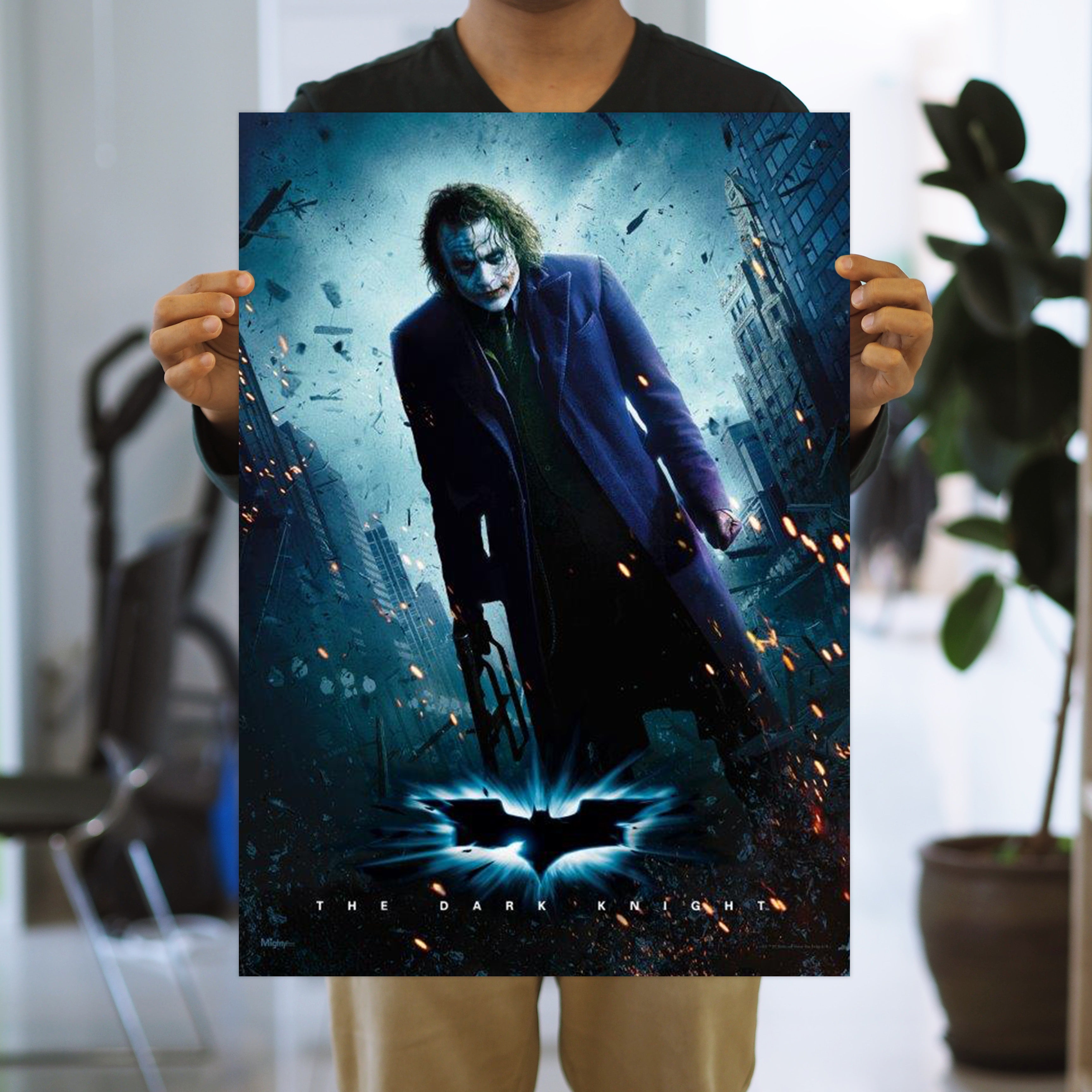 The Dark Knight Trilogy (Everything Burns) MightyPrint™ Wall Art MP17240412