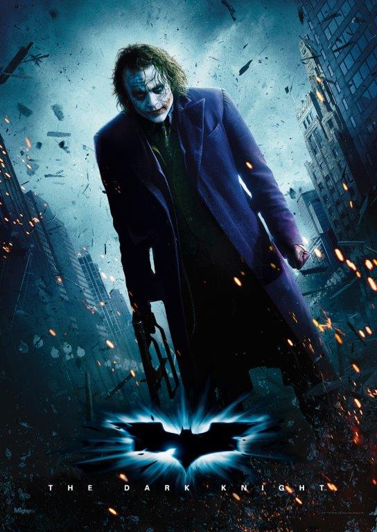 The Dark Knight Trilogy (Everything Burns) MightyPrint™ Wall Art MP17240412