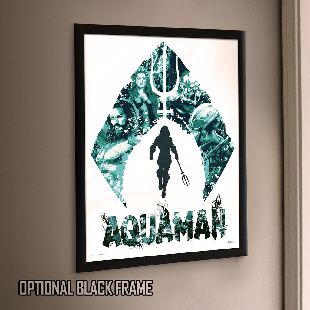 Aquaman (Collage) MightyPrint™ Wall Art MP17240426