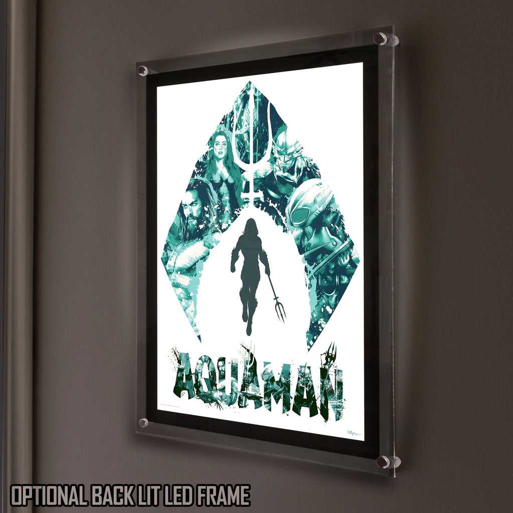 Aquaman (Collage) MightyPrint™ Wall Art MP17240426