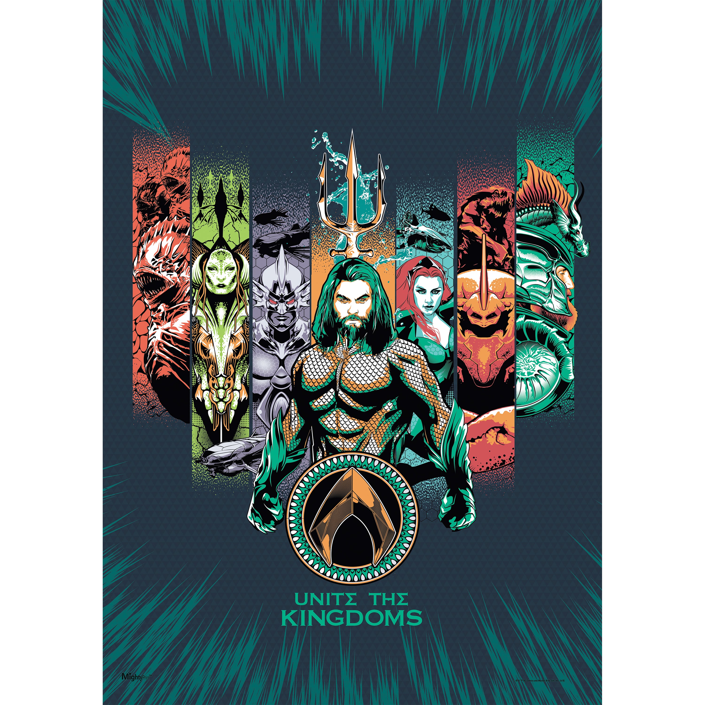 Aquaman (Unite the Kingdoms) MightyPrint™ Wall Art MP17240427