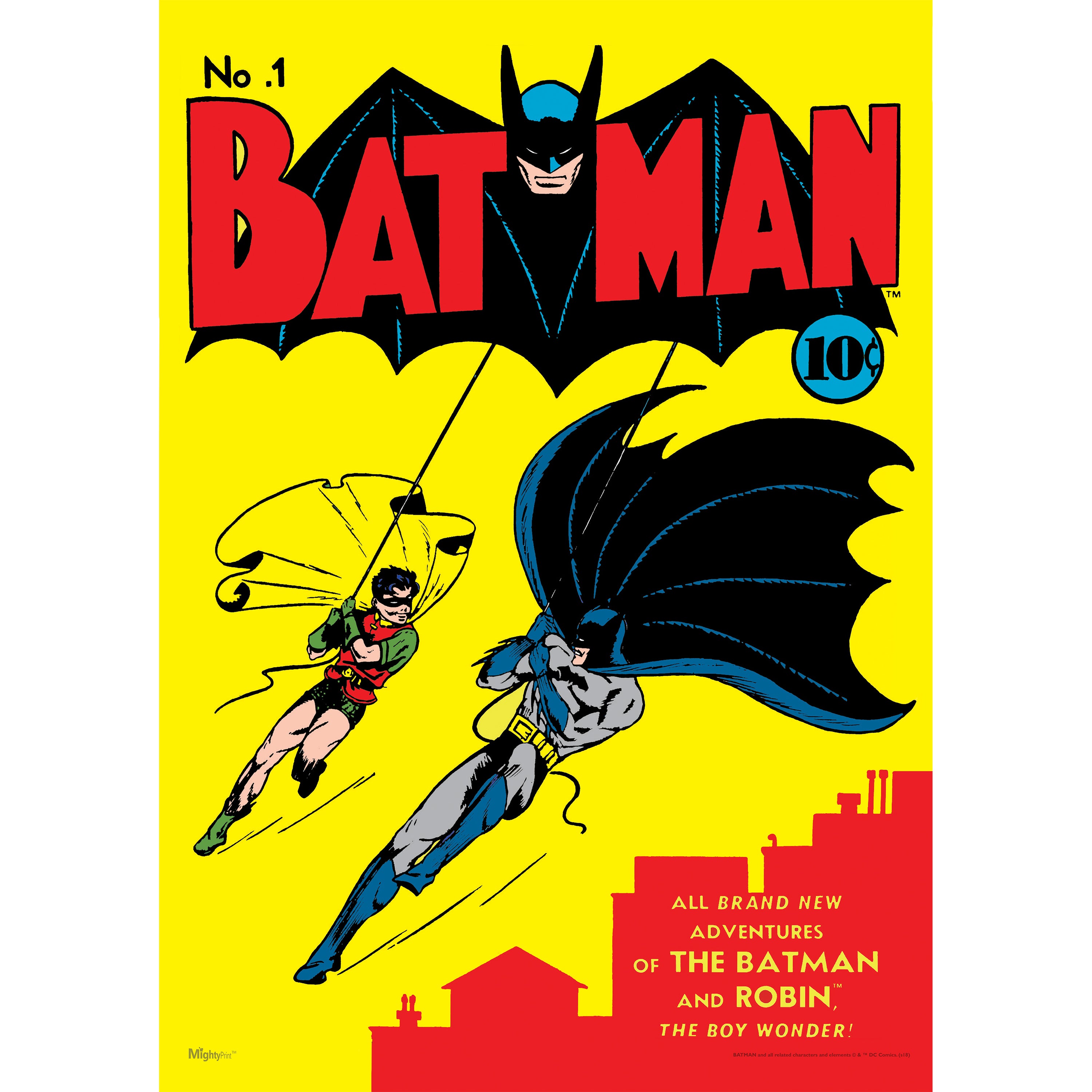 DC Comics (Batman - Comic Edition No. 1) MightyPrint™ Wall Art MP17240432