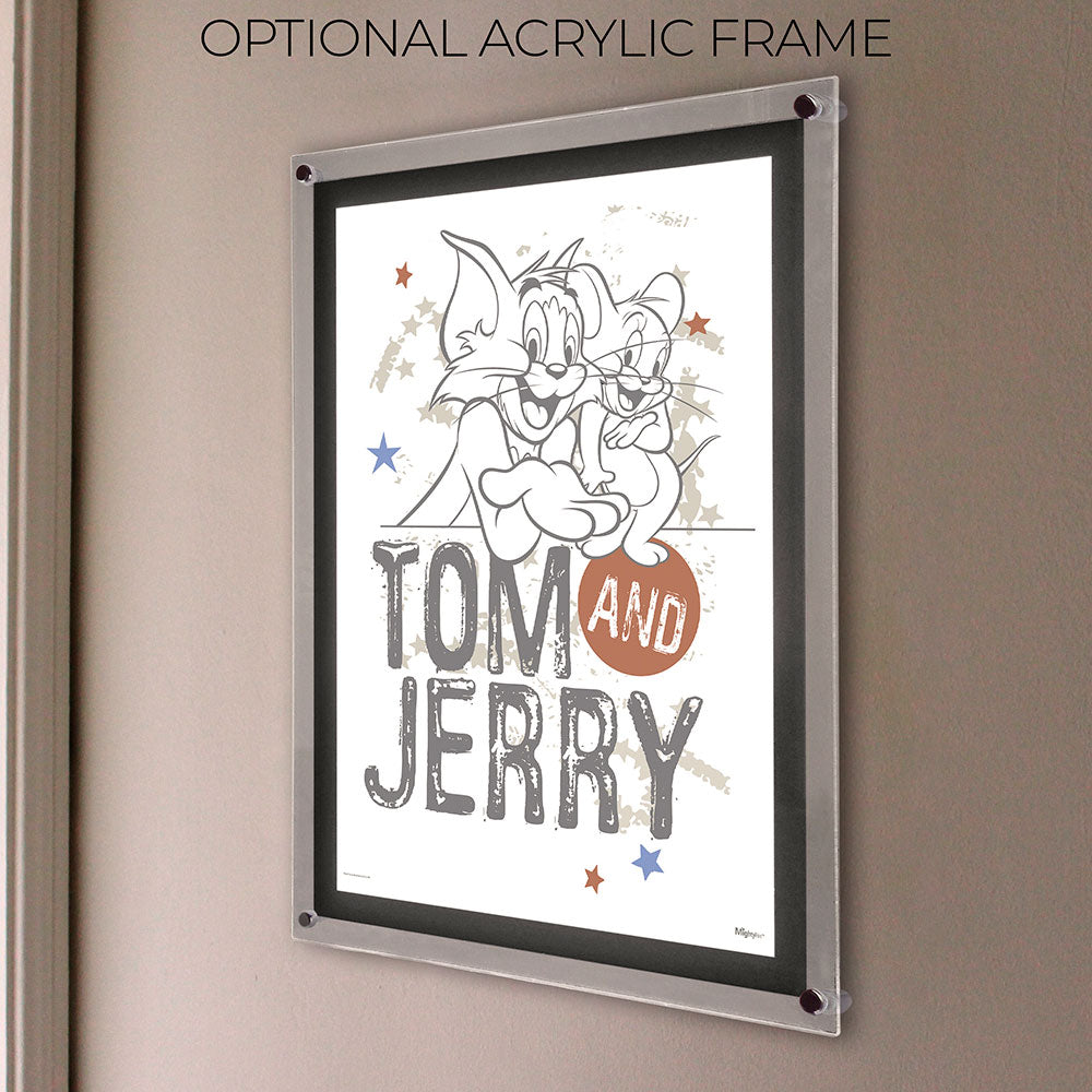 Tom and Jerry (Modern Vintage) MightyPrint™ Wall Art MP17240436