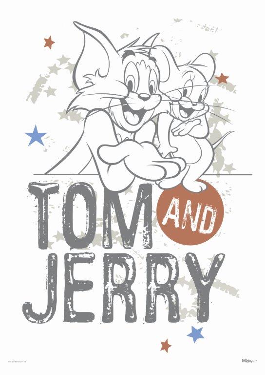 Tom and Jerry (Modern Vintage) MightyPrint™ Wall Art MP17240436