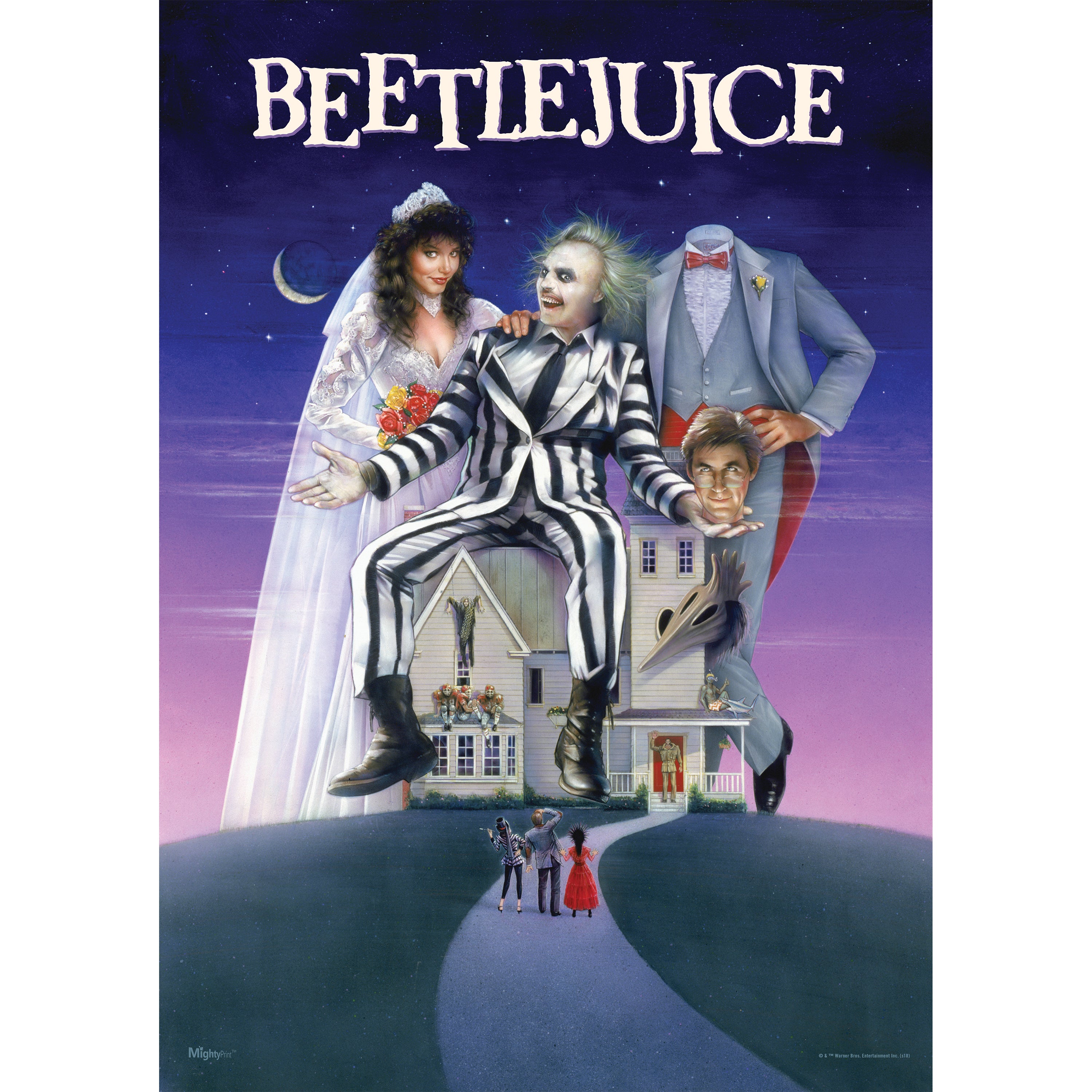 Beetlejuice (Movie Poster) MightyPrint™ Wall Art MP17240437