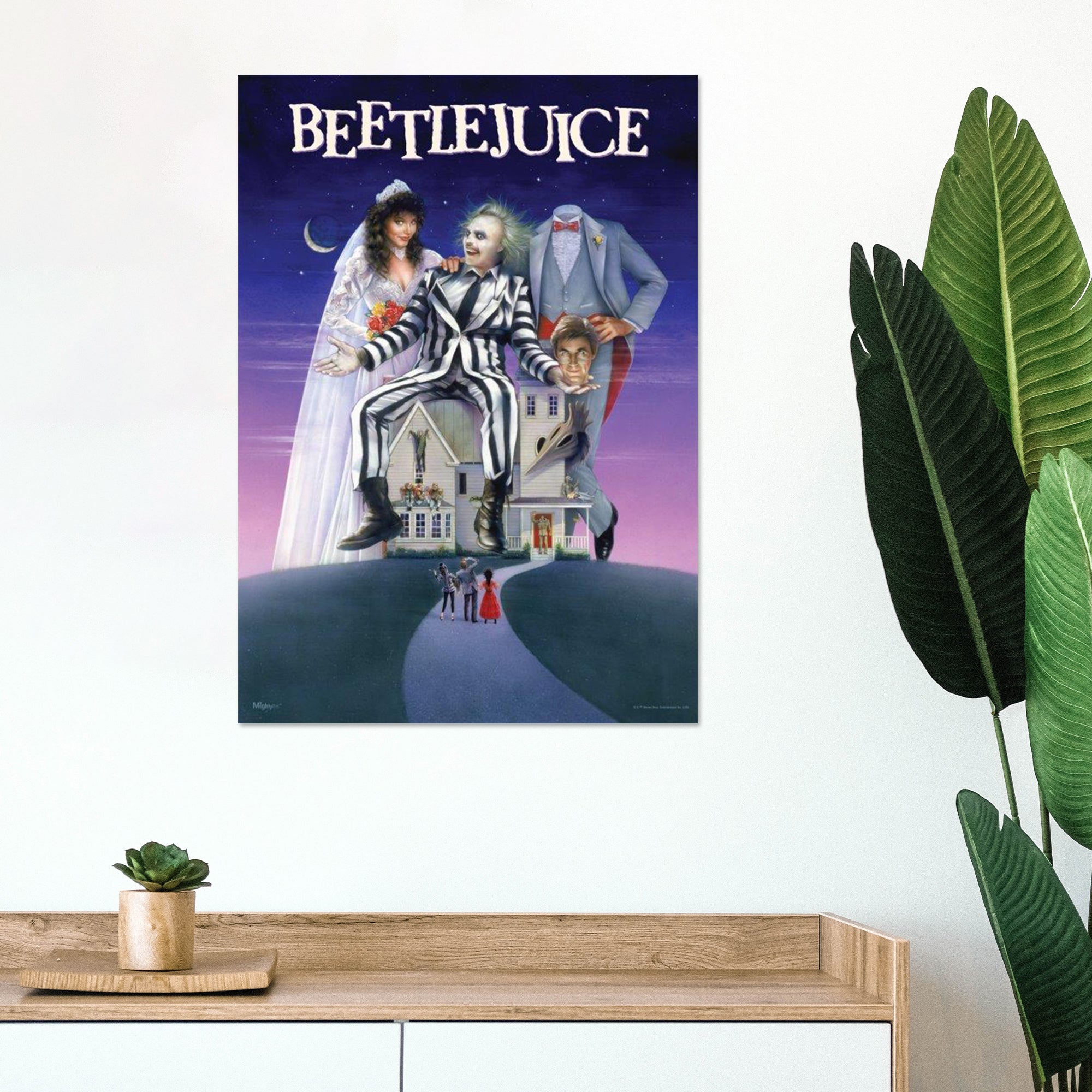 Beetlejuice (Movie Poster) MightyPrint™ Wall Art MP17240437