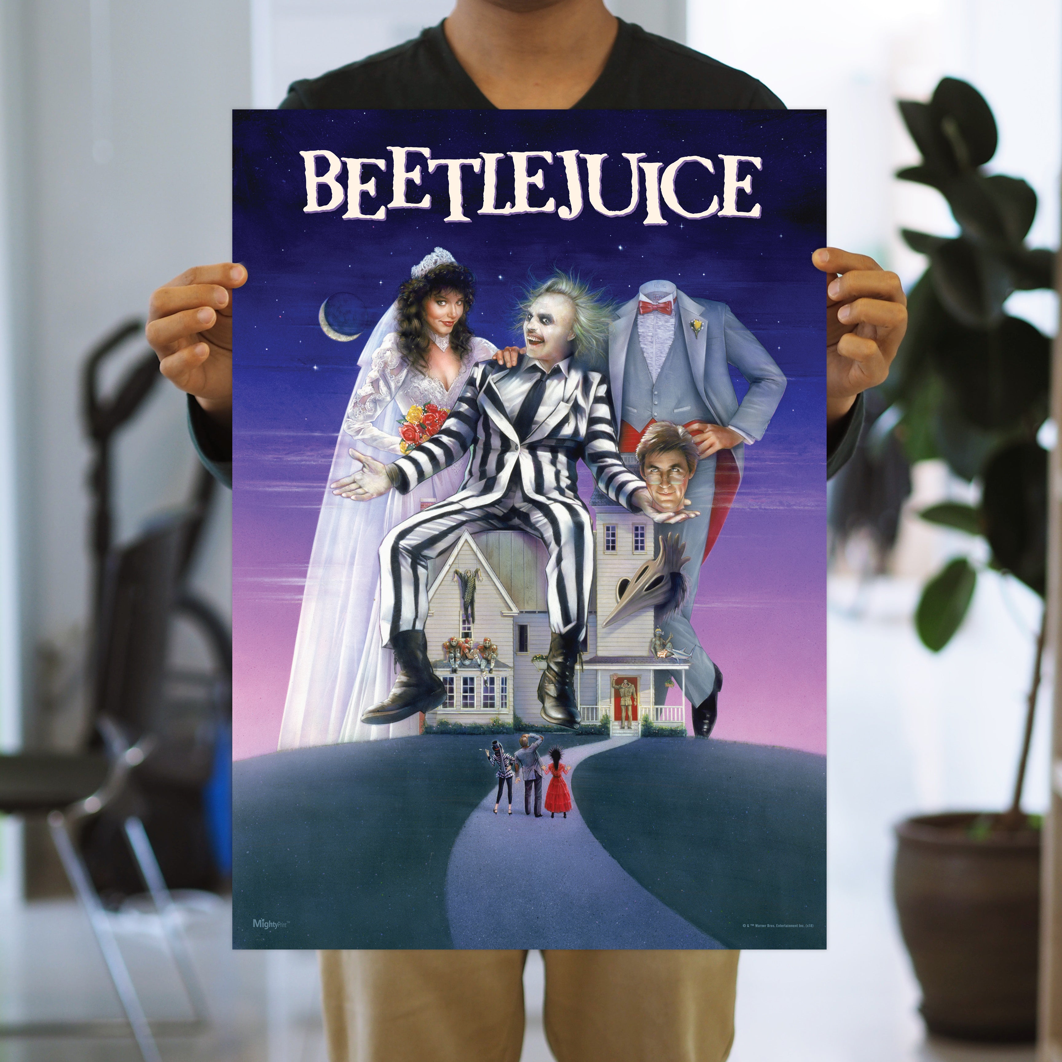Beetlejuice (Movie Poster) MightyPrint™ Wall Art MP17240437
