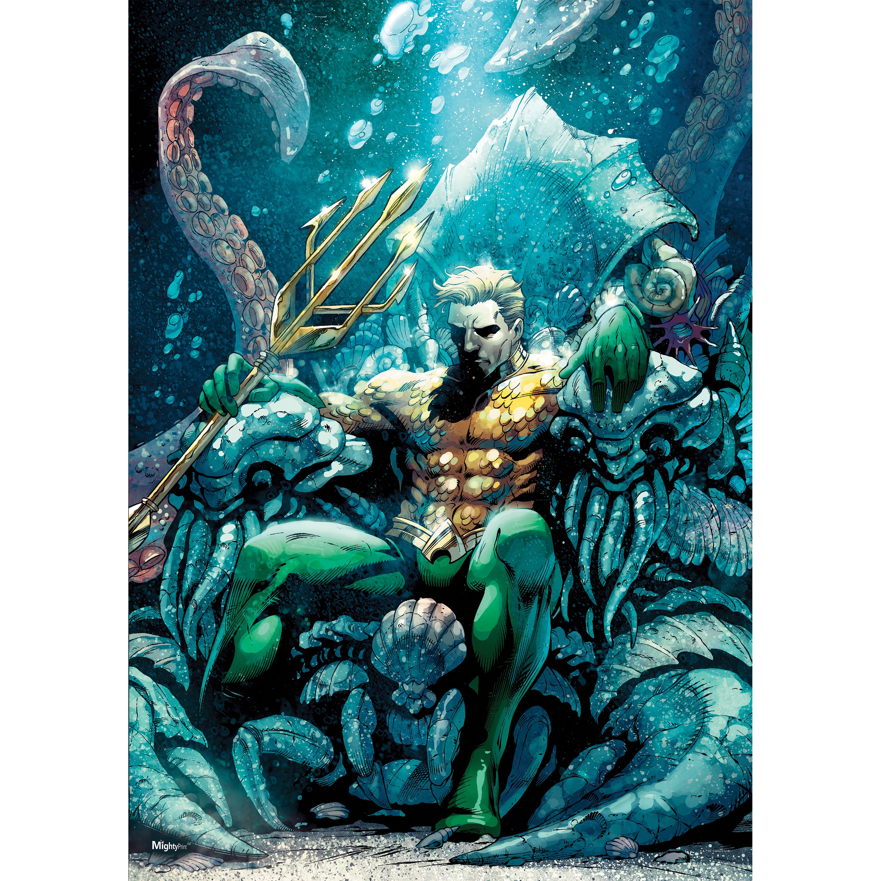 DC Comics (Aquaman - Throne of Atlantis)  MightyPrint™ Wall Art MP17240438