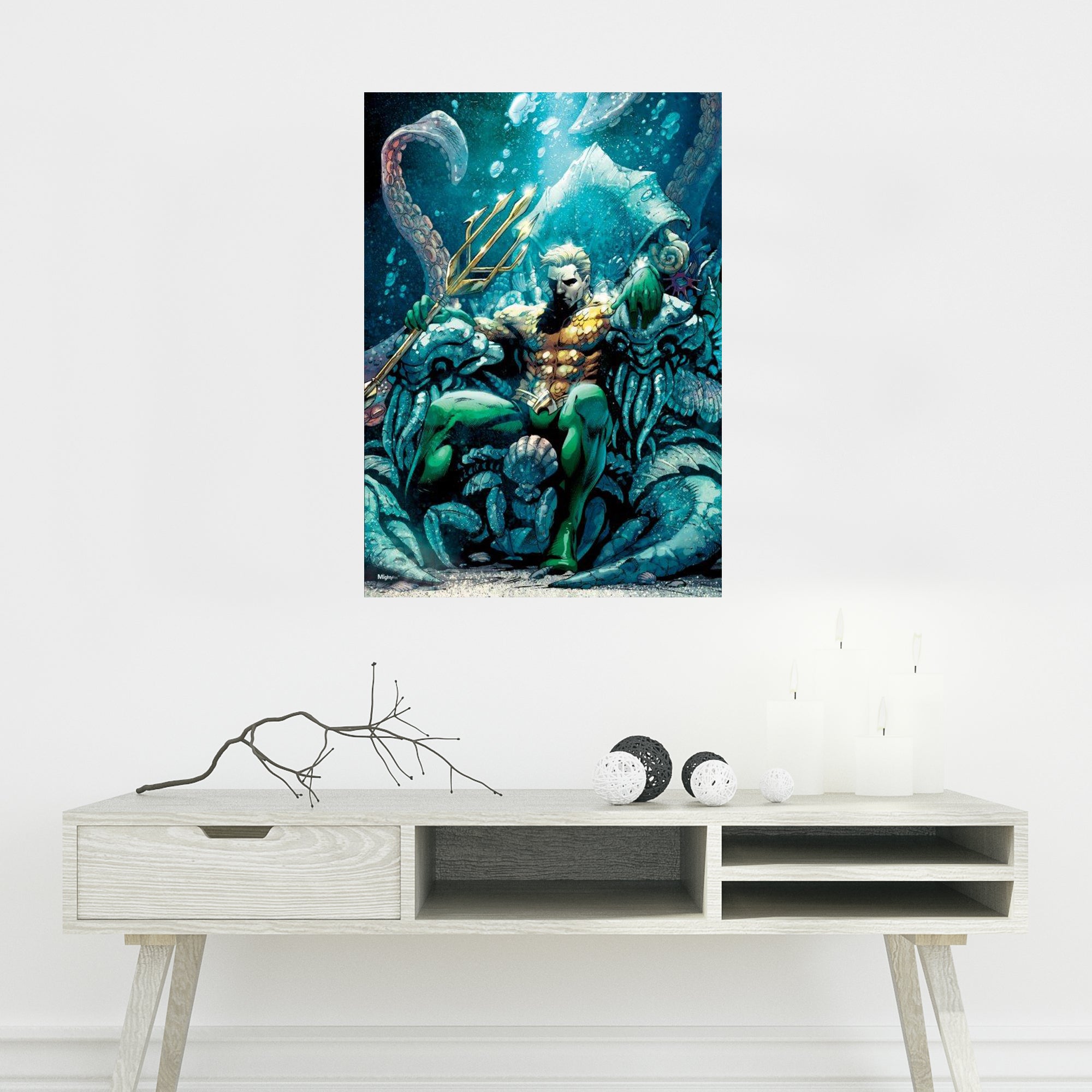 DC Comics (Aquaman - Throne of Atlantis)  MightyPrint™ Wall Art MP17240438