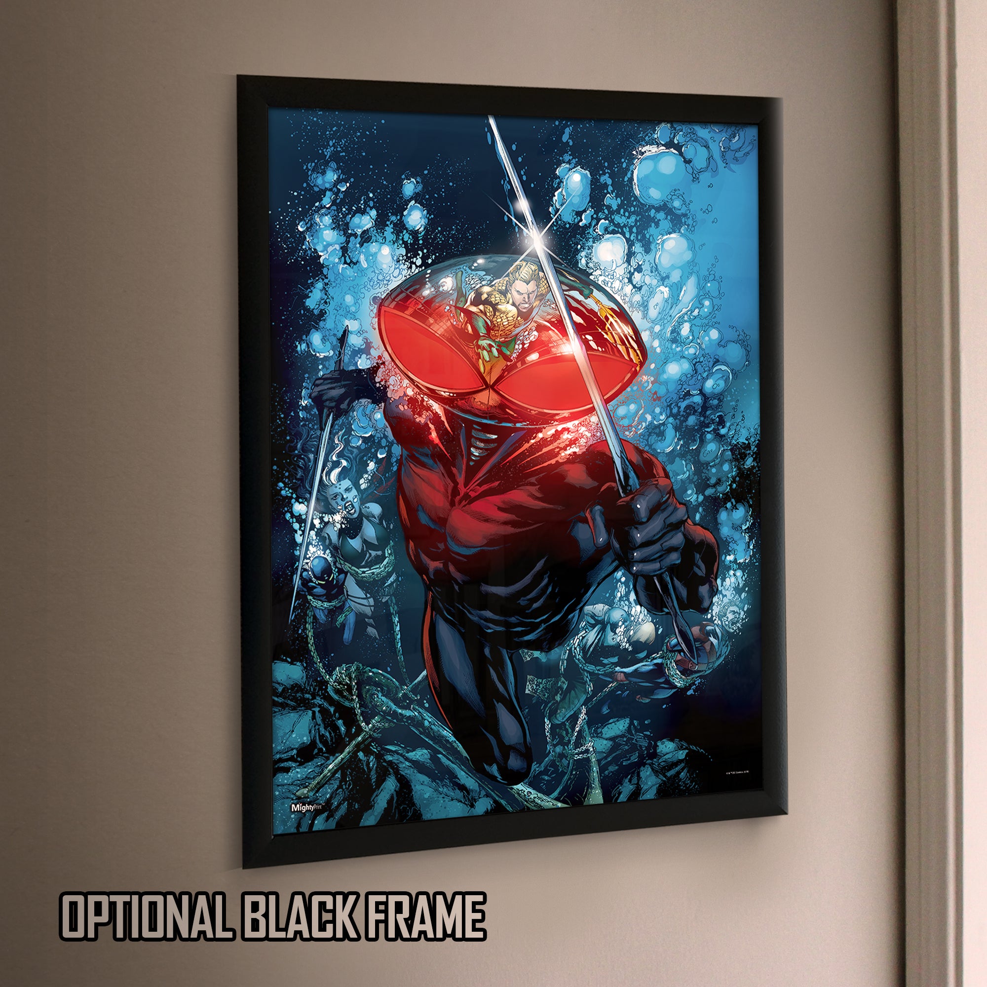 DC Comics (Aquaman - Black Manta Strikes)  MightyPrint™ Wall Art MP17240439