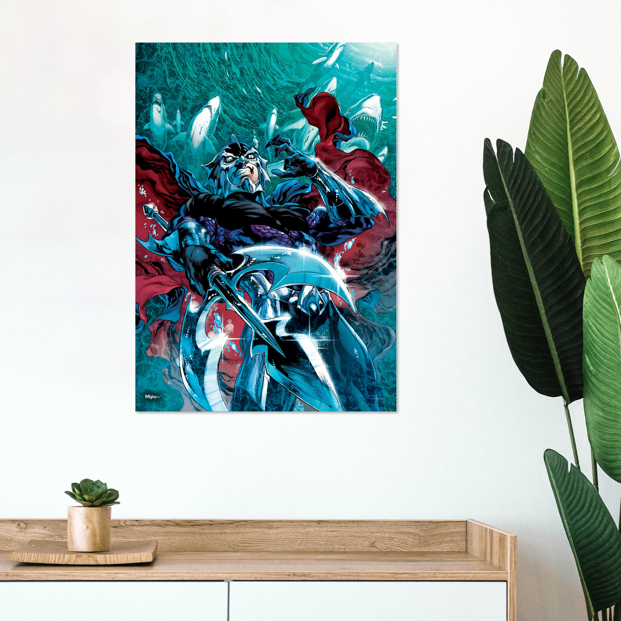 DC Comics (Aquaman - Ocean Master Strikes)  MightyPrint™ Wall Art MP17240440