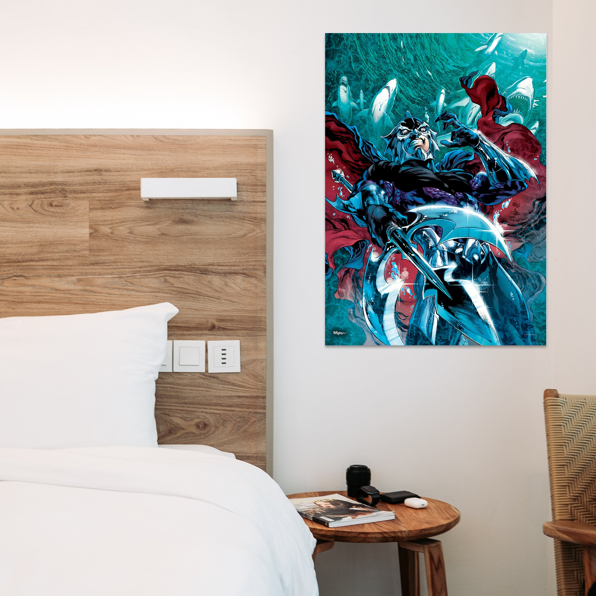 DC Comics (Aquaman - Ocean Master Strikes)  MightyPrint™ Wall Art MP17240440
