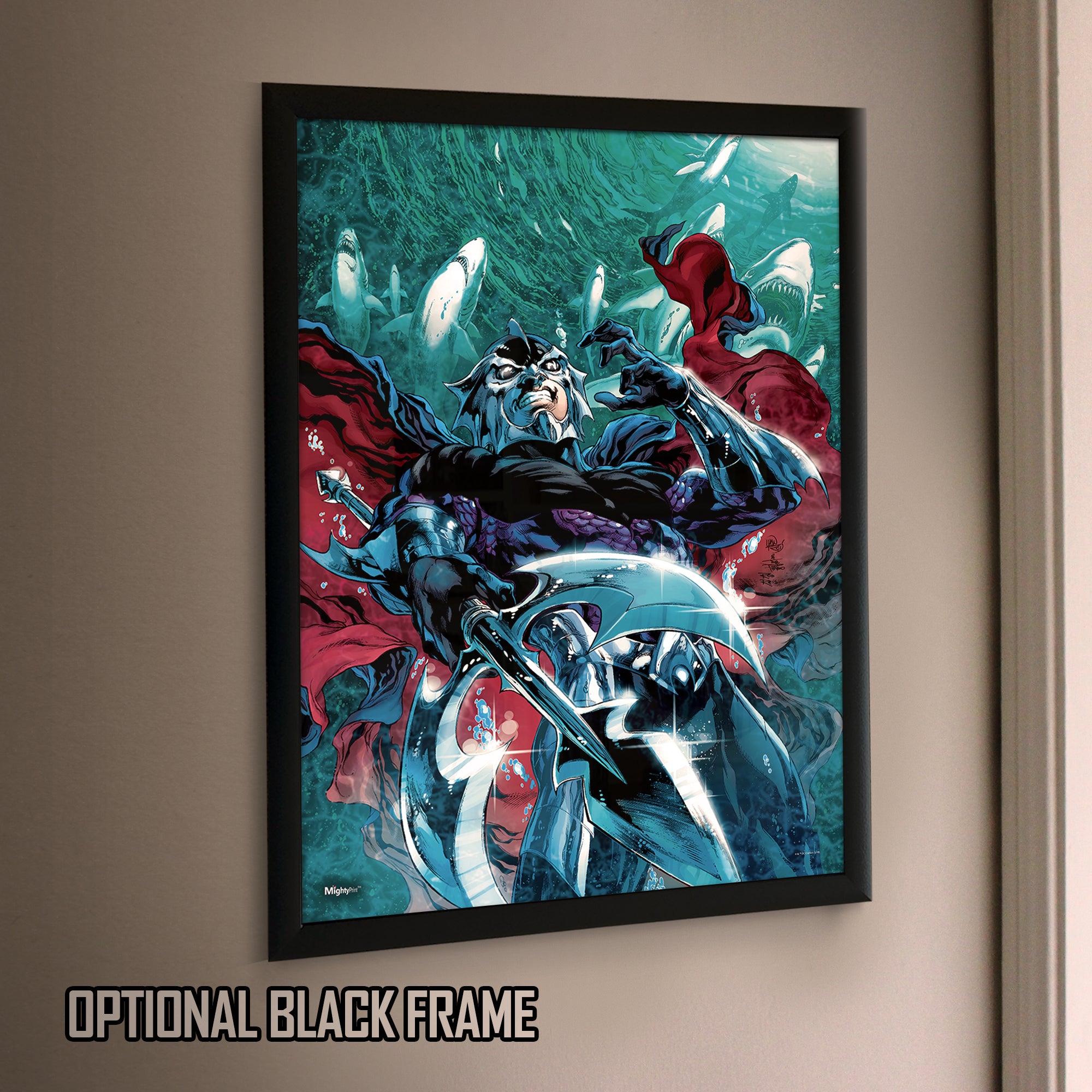 DC Comics (Aquaman - Ocean Master Strikes)  MightyPrint™ Wall Art MP17240440