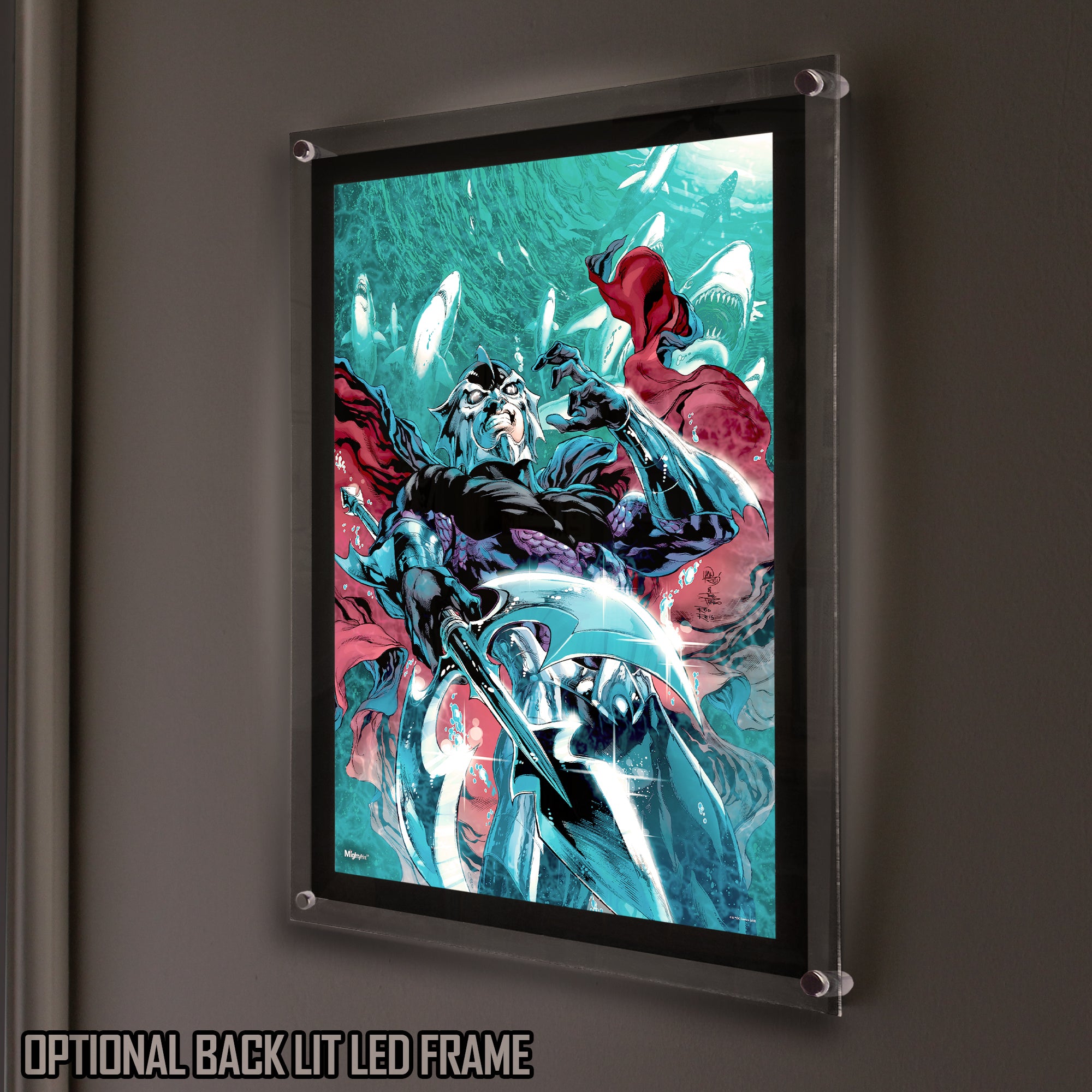 DC Comics (Aquaman - Ocean Master Strikes)  MightyPrint™ Wall Art MP17240440