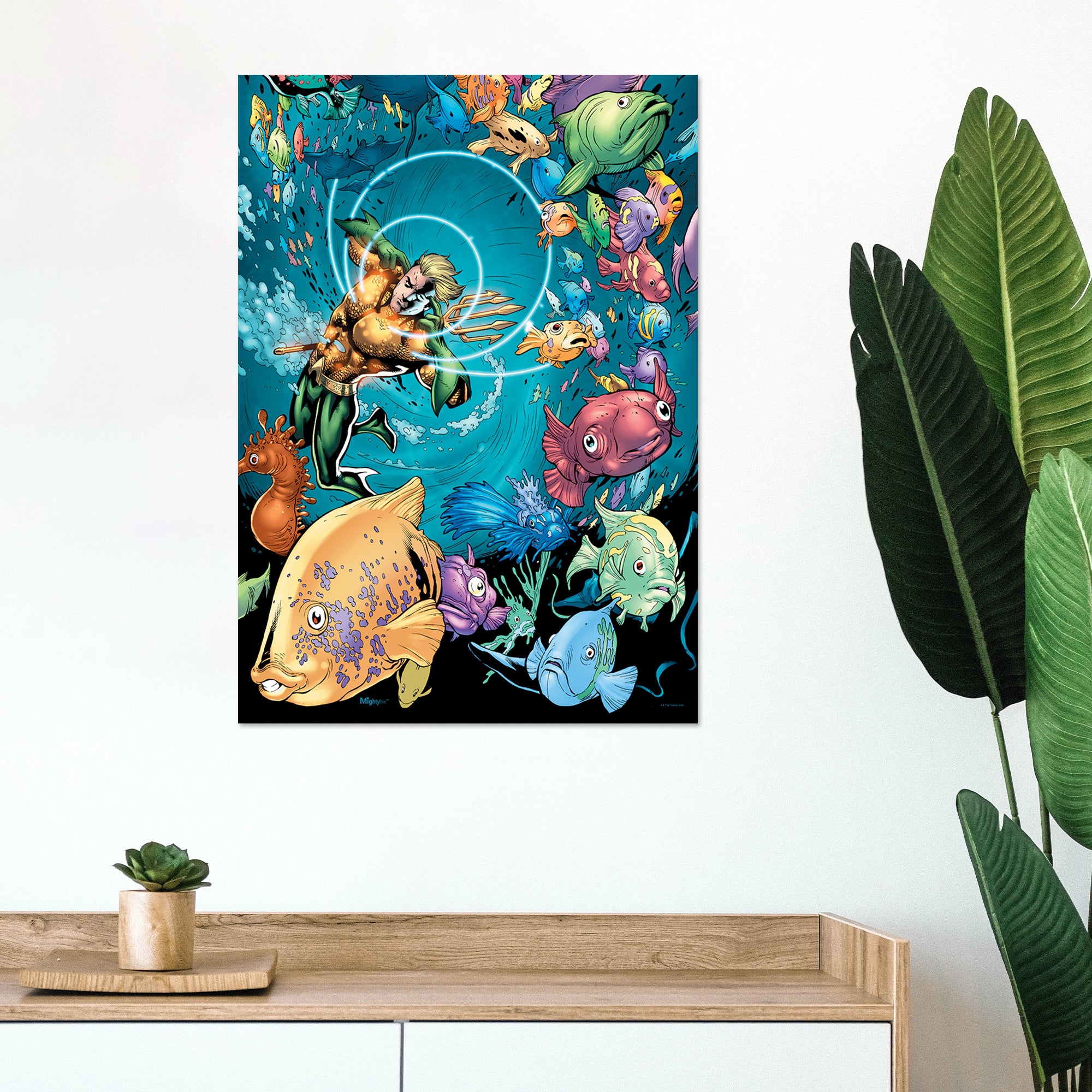 DC Comics (Aquaman - Telepathy) MightyPrint™ Wall Art MP17240441